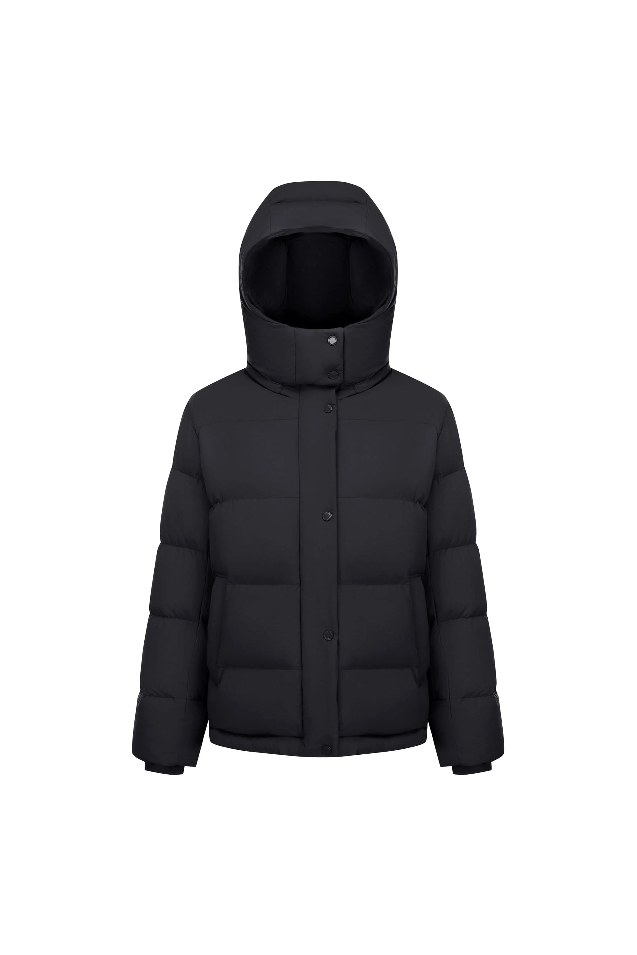 Comfy Women's Down Jacket With Detachable Hood - Image 25