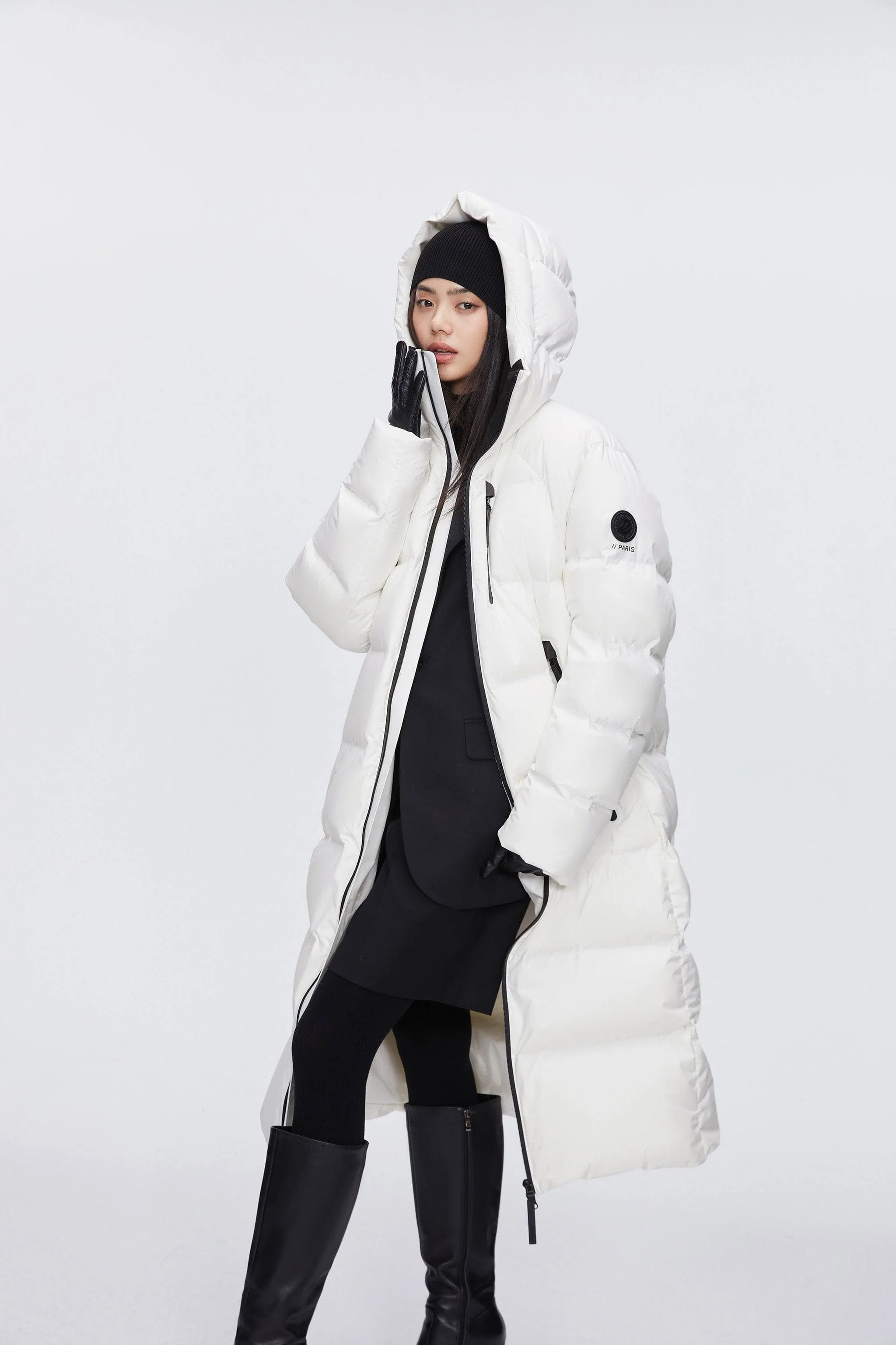 Designer's Collection Full Length Down Coat - Image 3