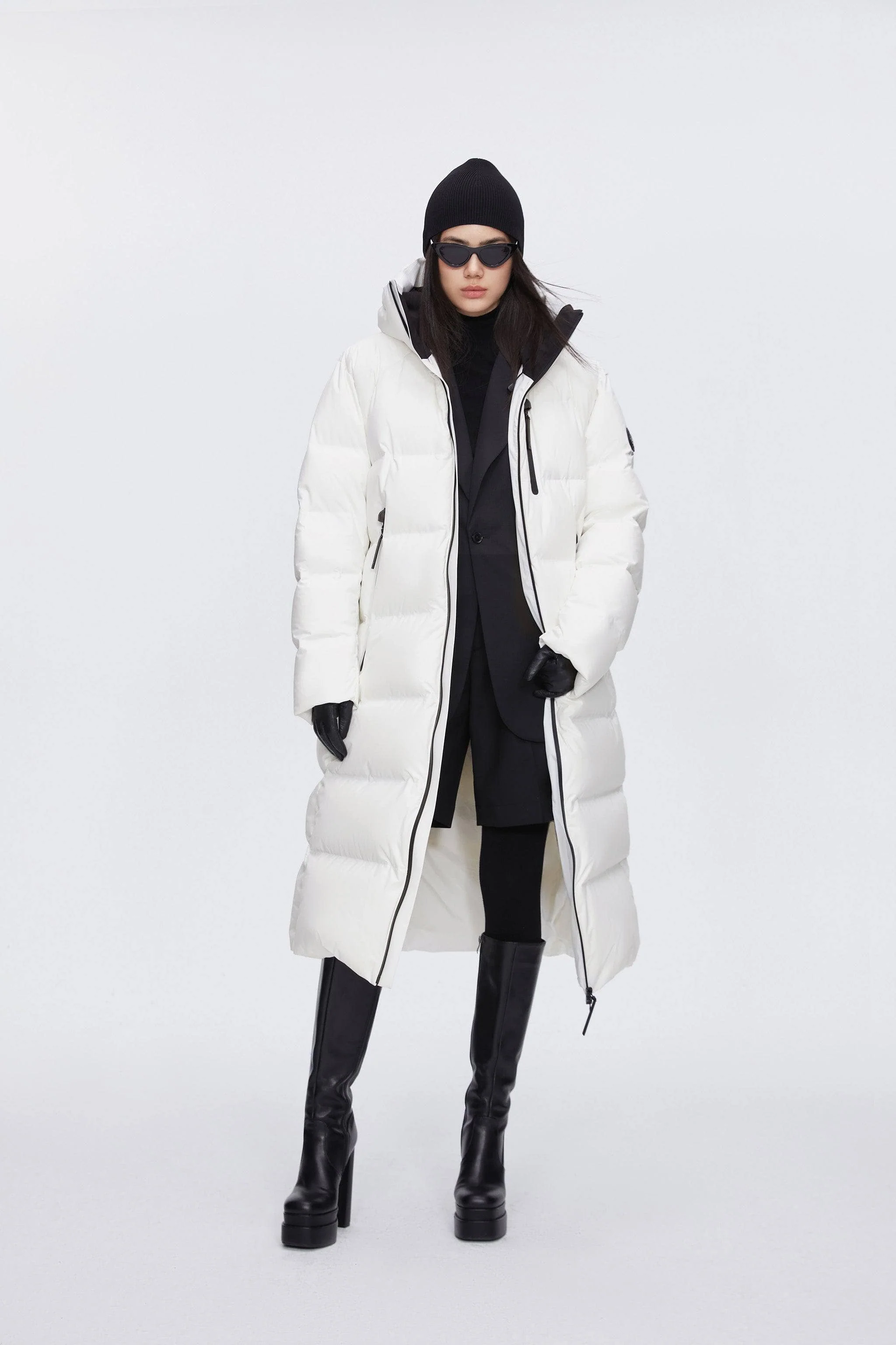 Designer's Collection Full Length Down Coat - Image 4