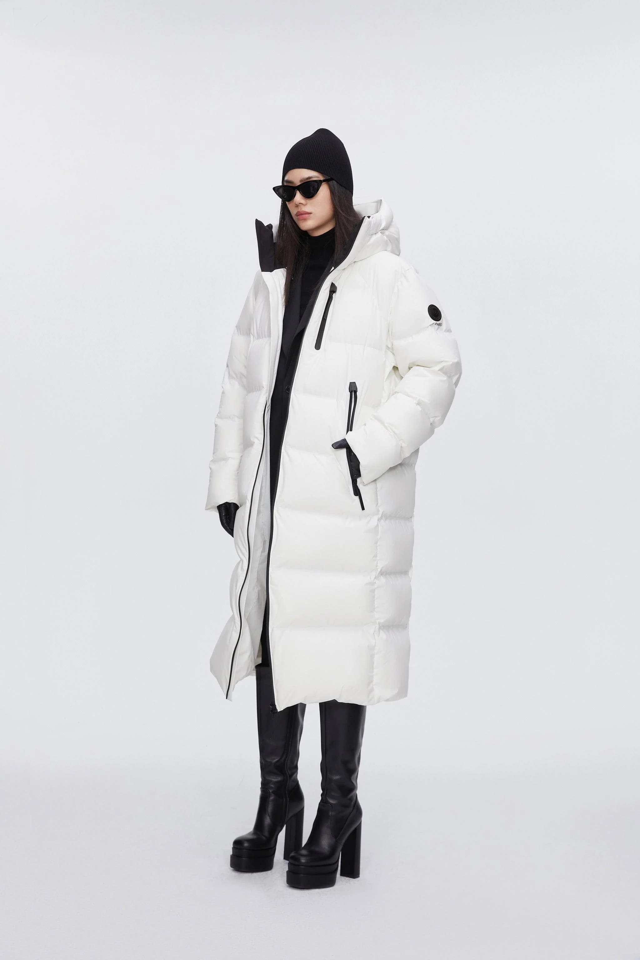 Designer's Collection Full Length Down Coat - Image 5