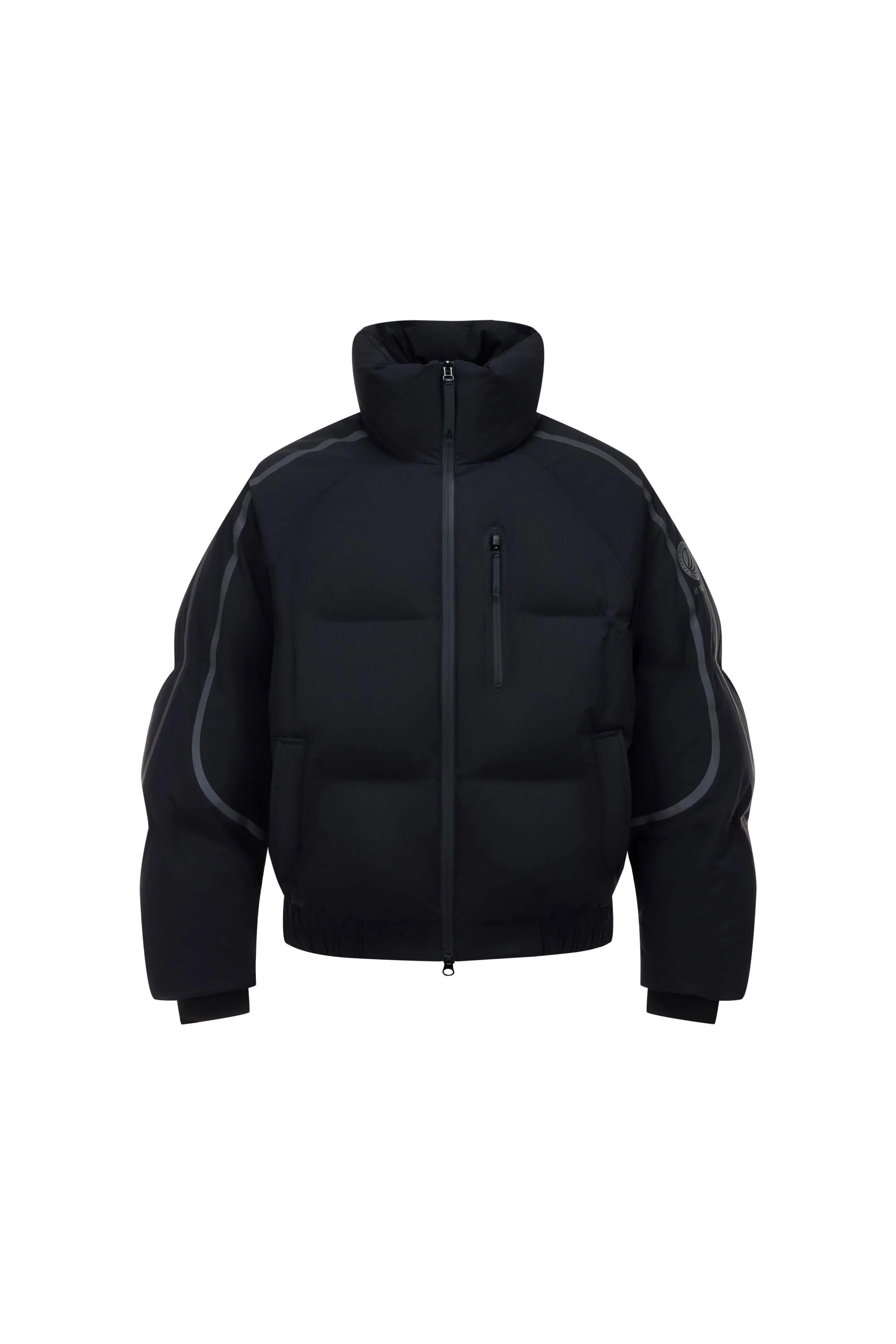 Designer's Collection Oversized Cropped Down Jacket - Image 6