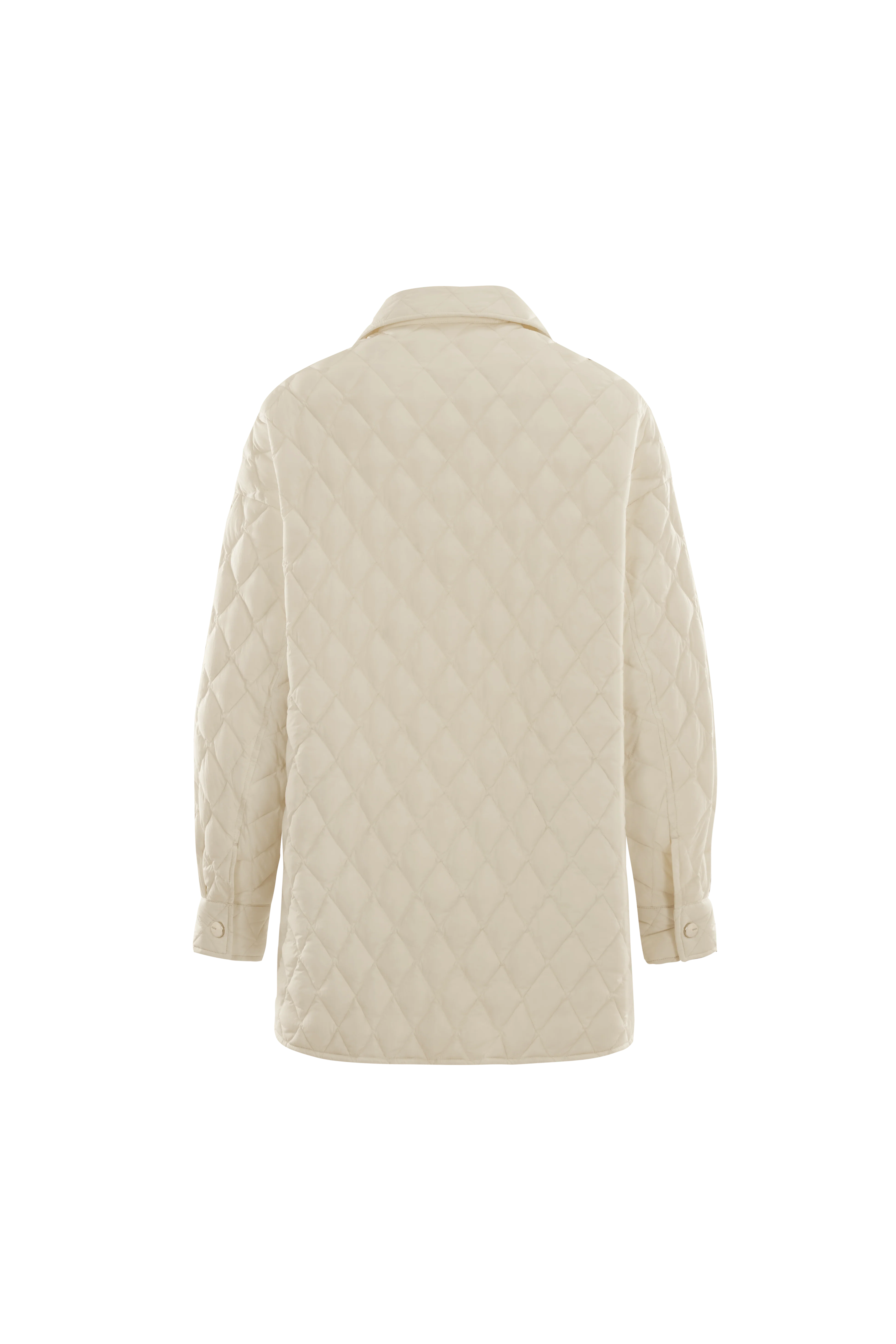 Diamond Quilted Down Jacket - Image 13