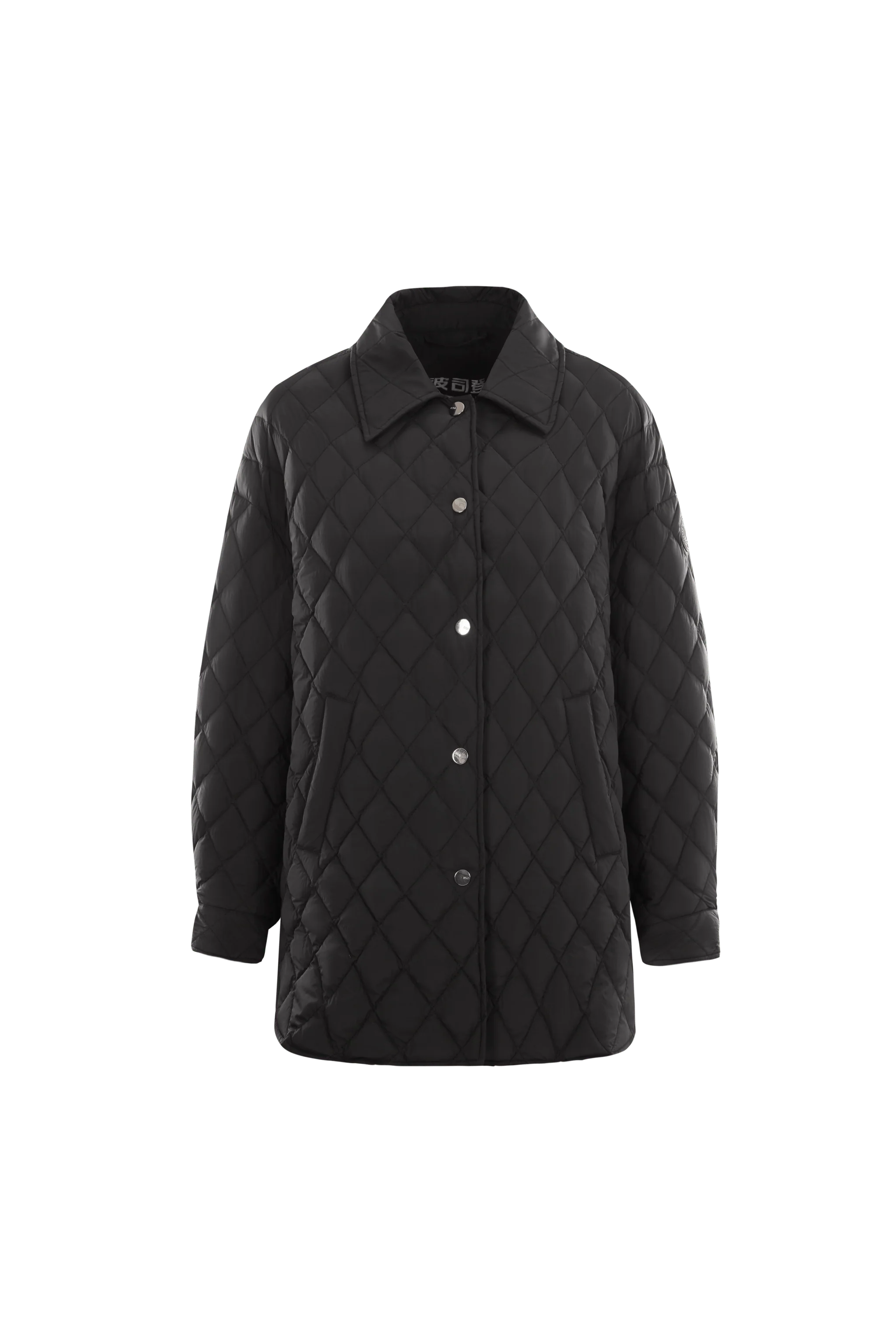 Diamond Quilted Down Jacket - Image 5