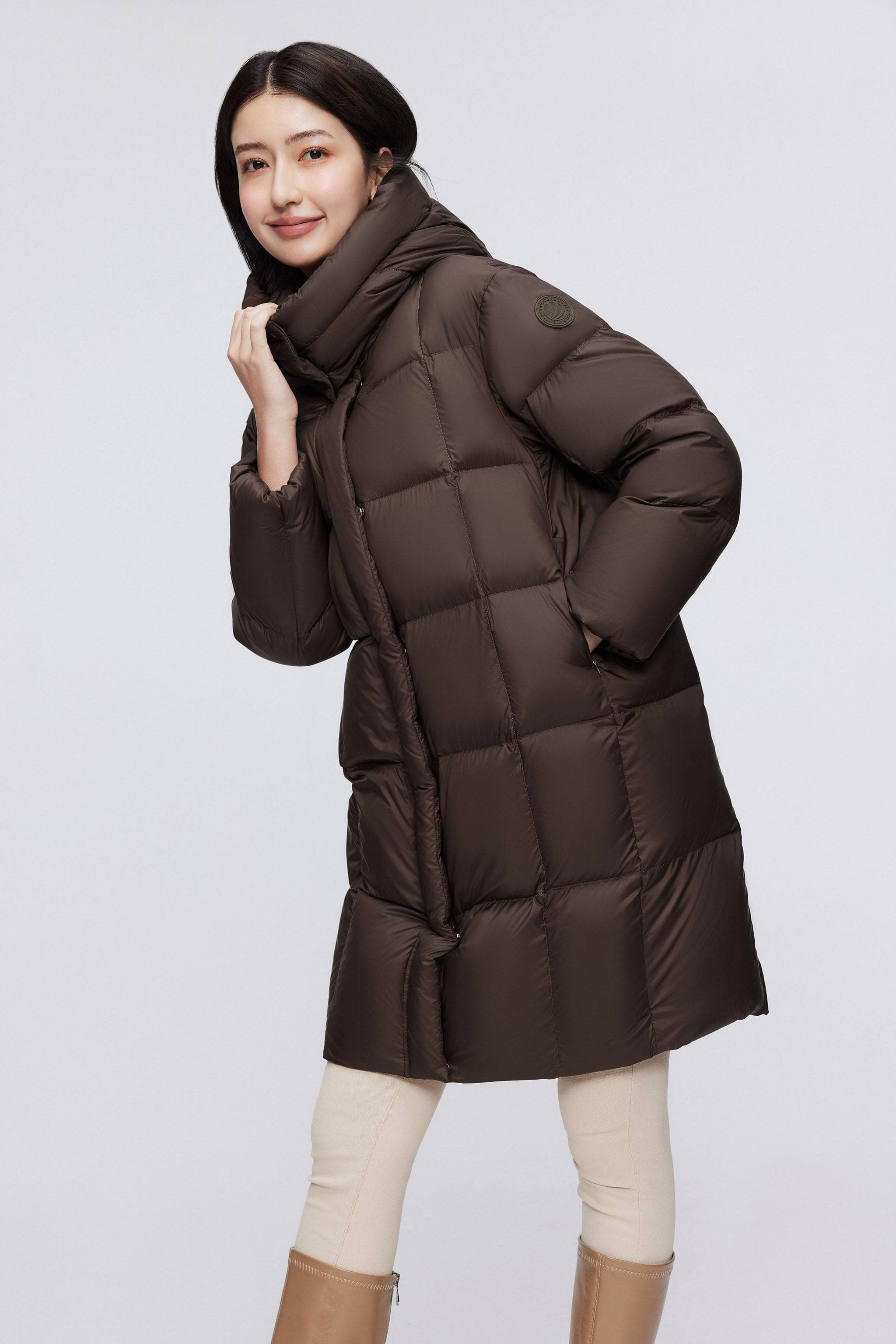 Feel the Cloud Oversized Down Coat - Image 6