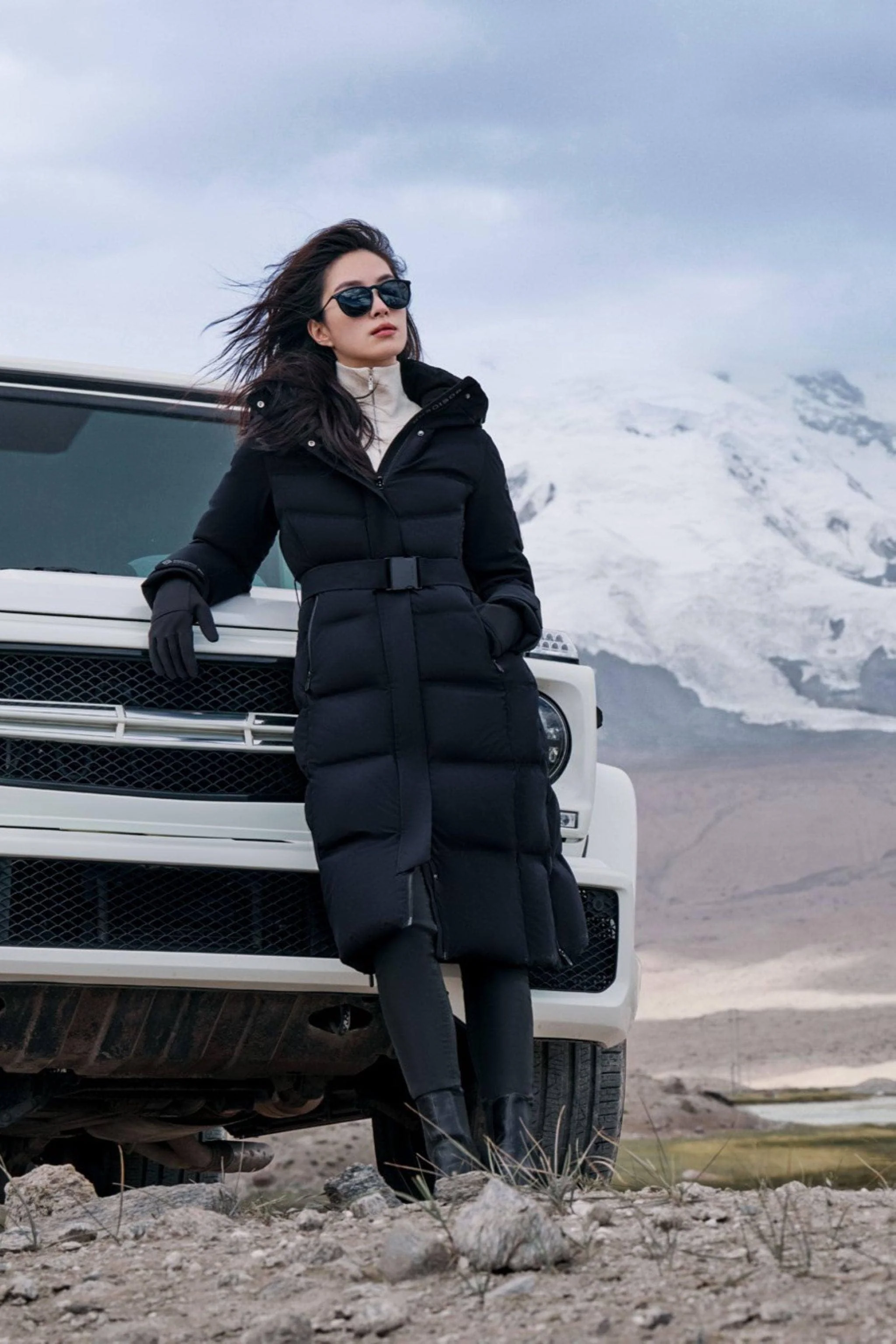 GORE-TEX® Full Length Corset Goose Down Jacket - Image 17