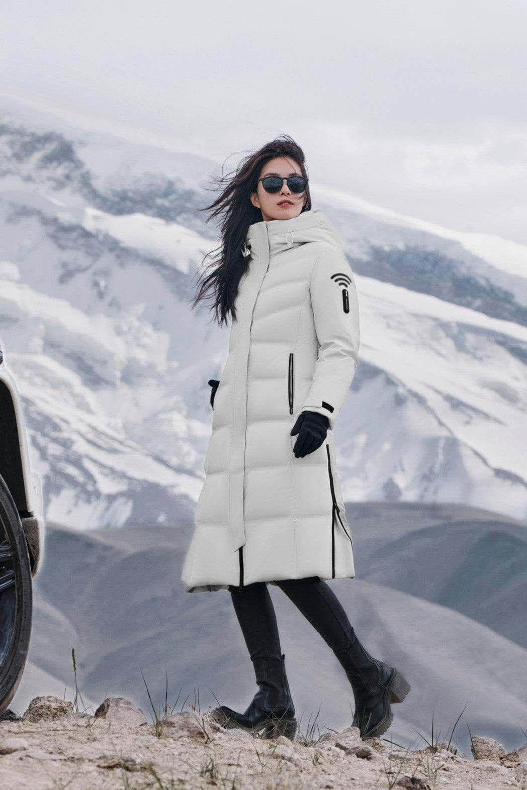 GORE-TEX® Full Length Corset Goose Down Jacket - Image 5