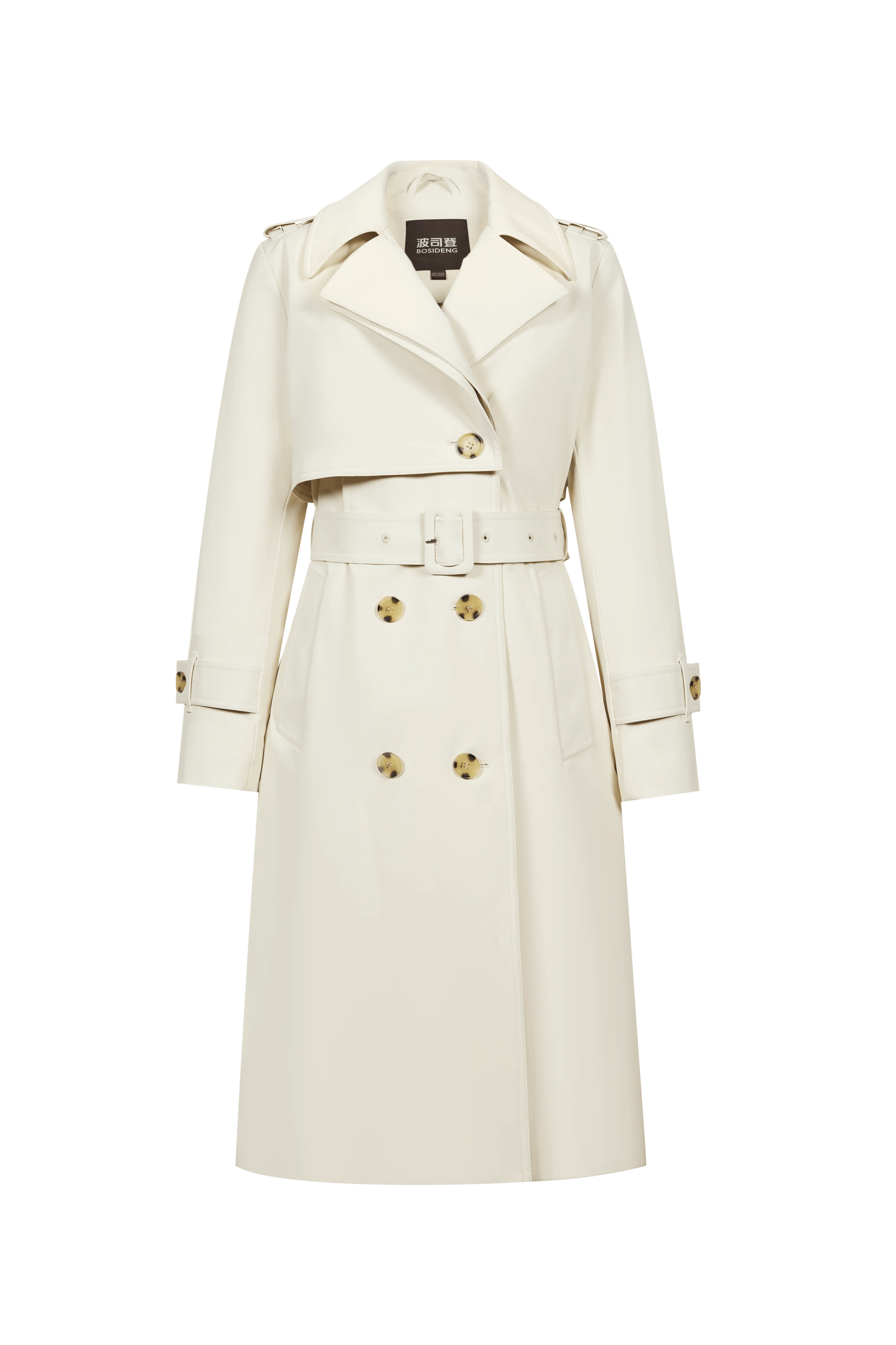 Full Length Detachable Goose Down Trench Coat - Image 27