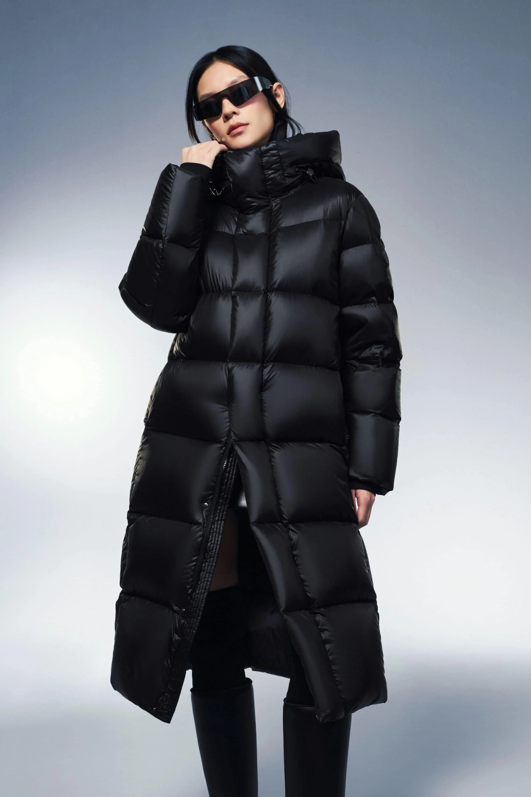 Full Length Goose Down Puffer With Hood 130 - Image 5
