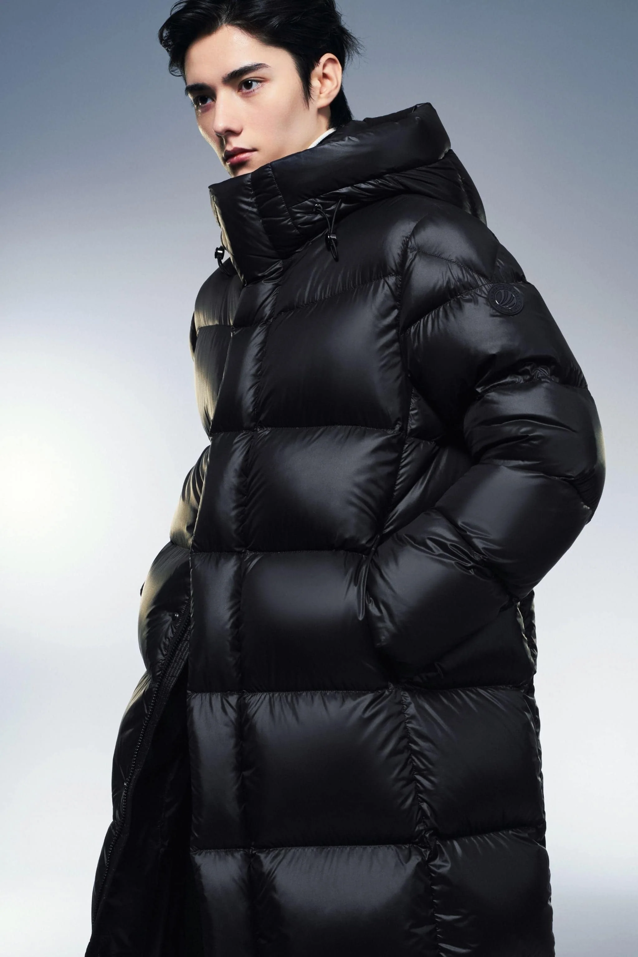 Full Length Goose Down Puffer With Hood 130 - Image 6
