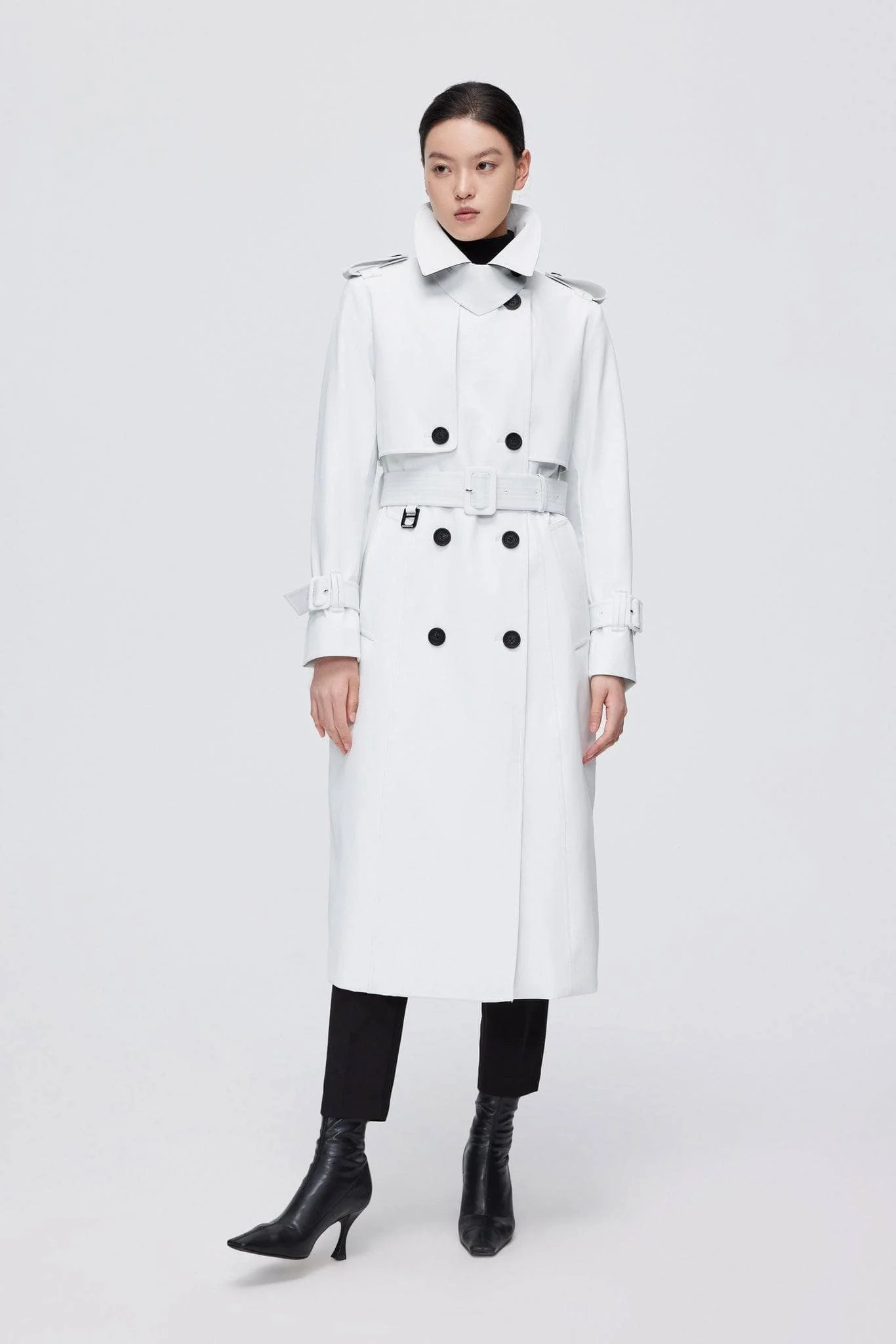 Full Length Goose Down Trench - Image 27
