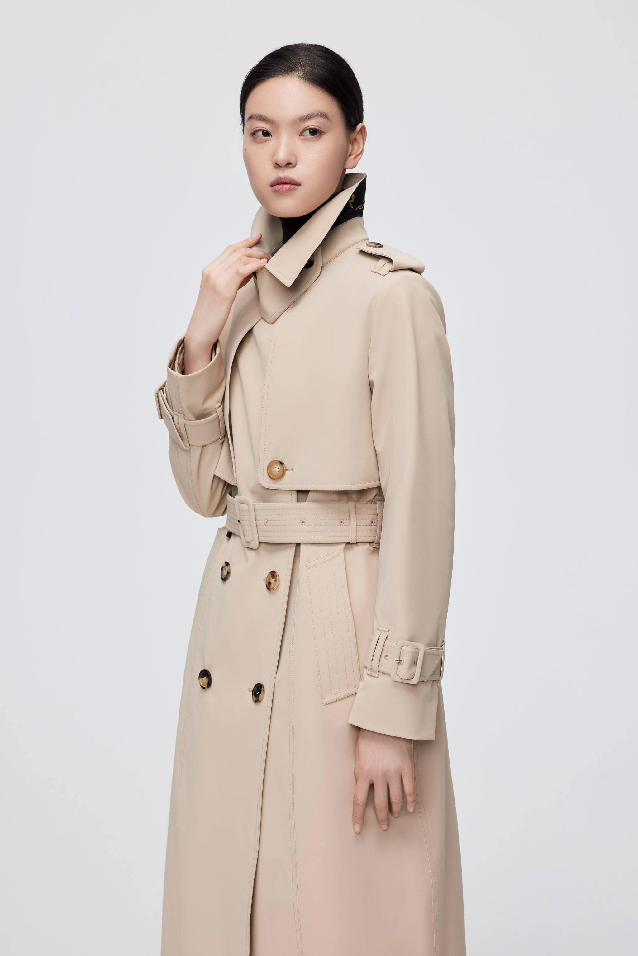 Full Length Goose Down Trench - Image 3