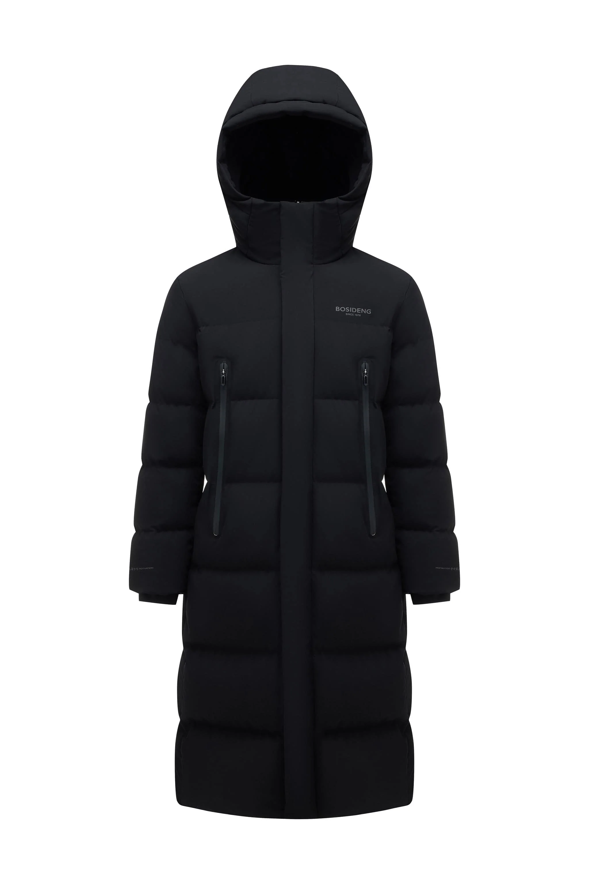 Full Length Sporty Style Hoody Down Coat - Image 13