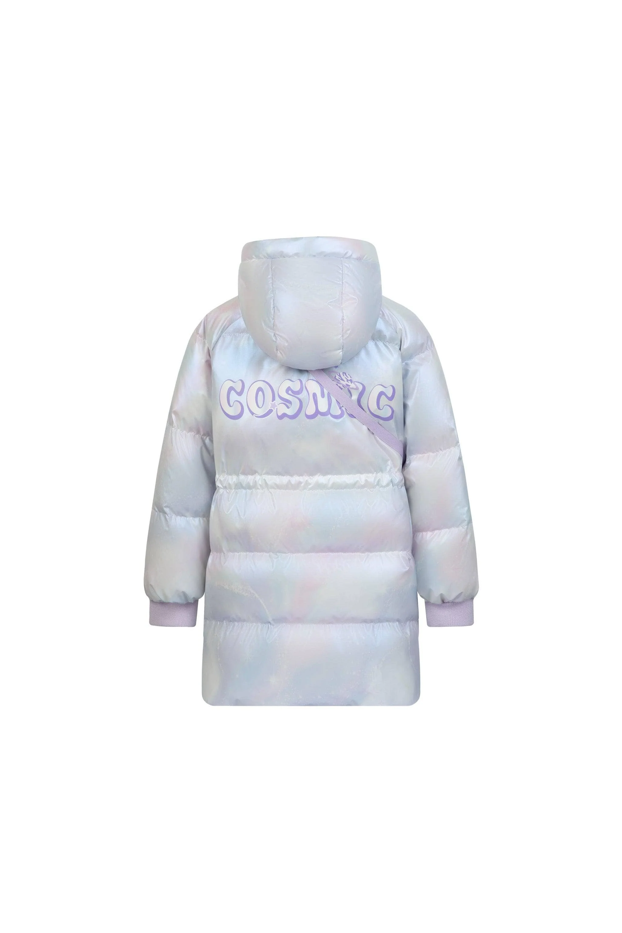 Girls Floppy Bunny Down Coat - Image 6