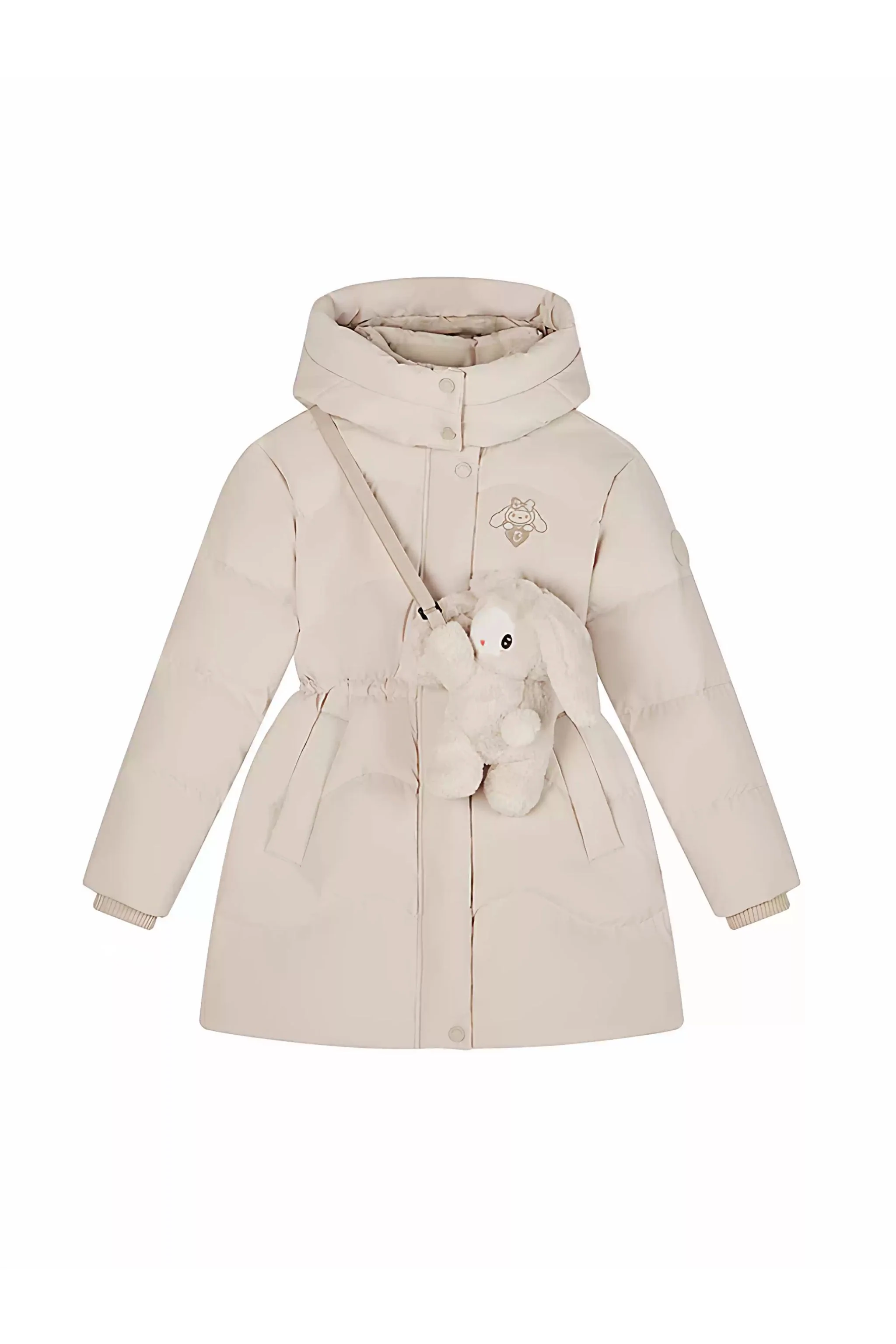 Girl's Mid-Length Down Jacket 318 - Image 14