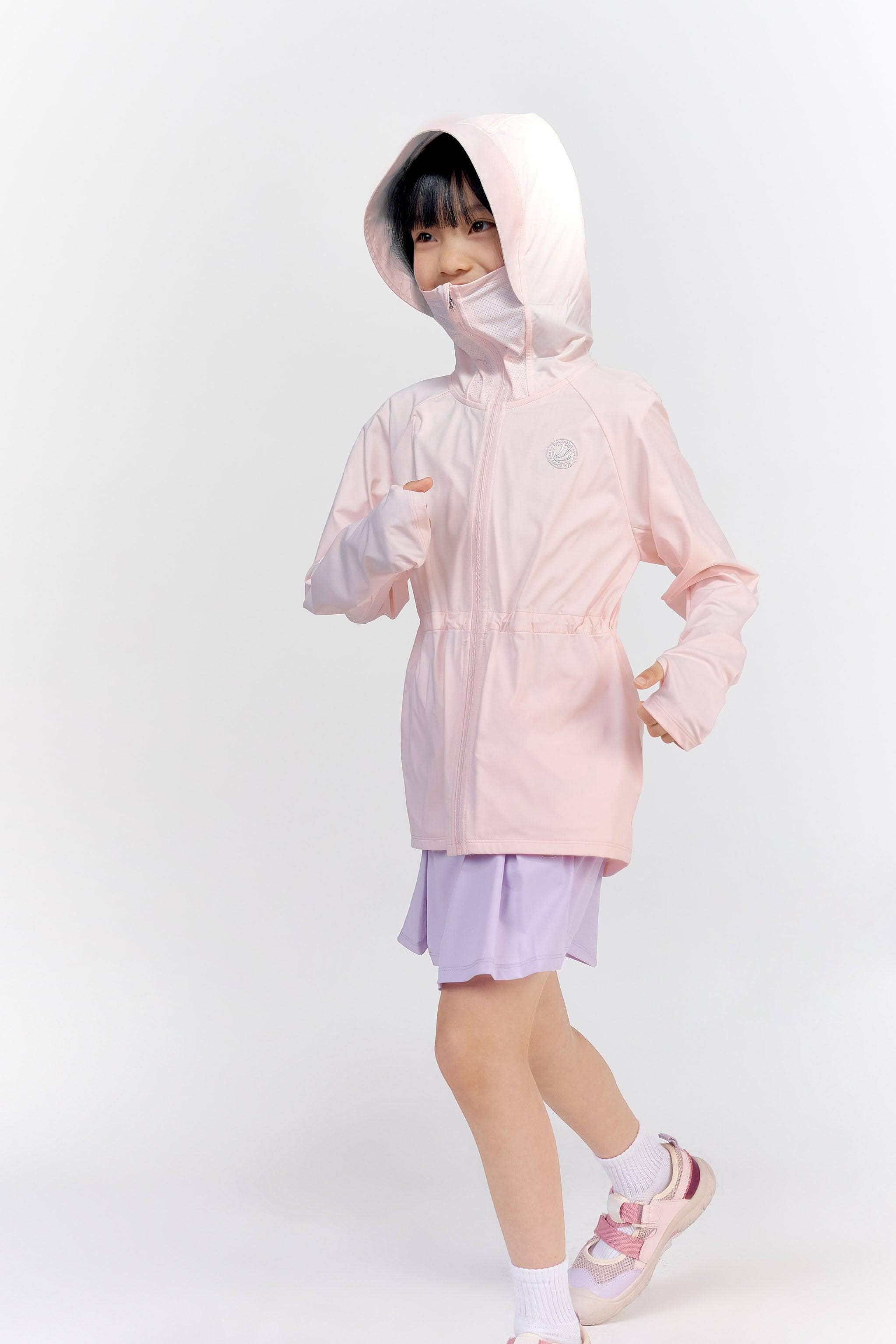 Girls UPF Protection Jacket with Drawstring - Image 14