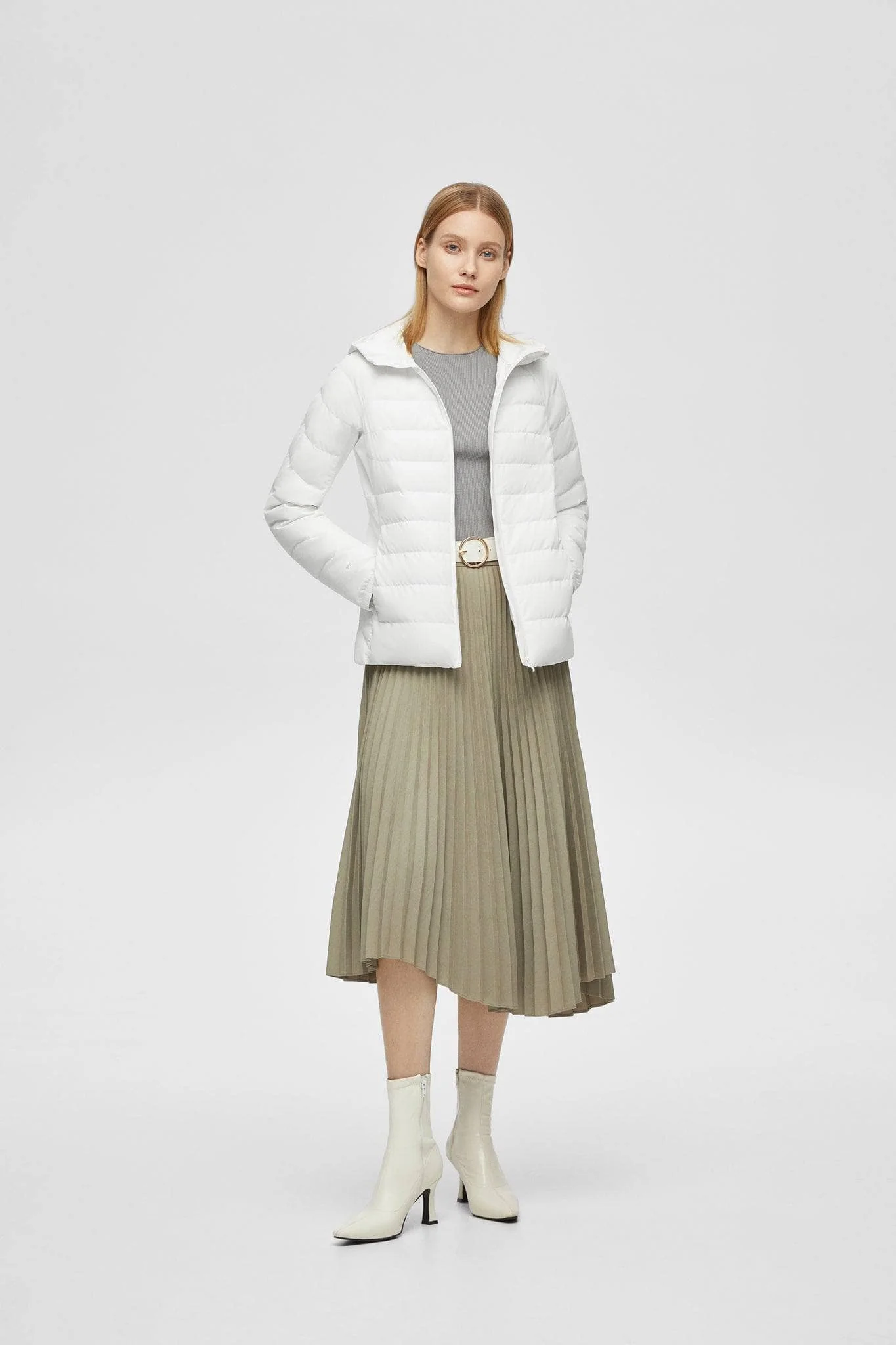 Goose Down Premium Ultralight Jacket With Hood - Image 4