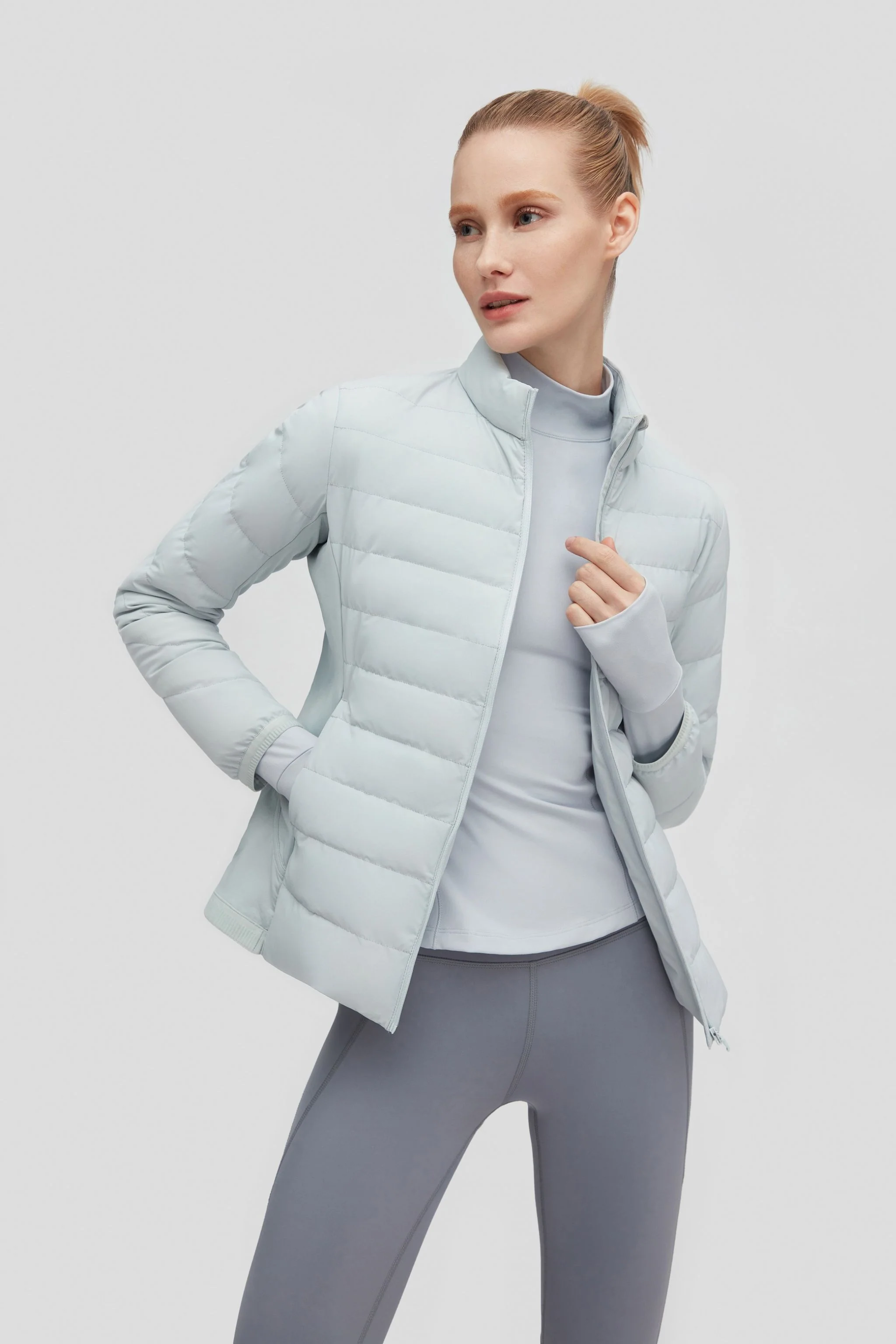 Goose Down Premium Ultra Light Stretch Jacket - Image 2