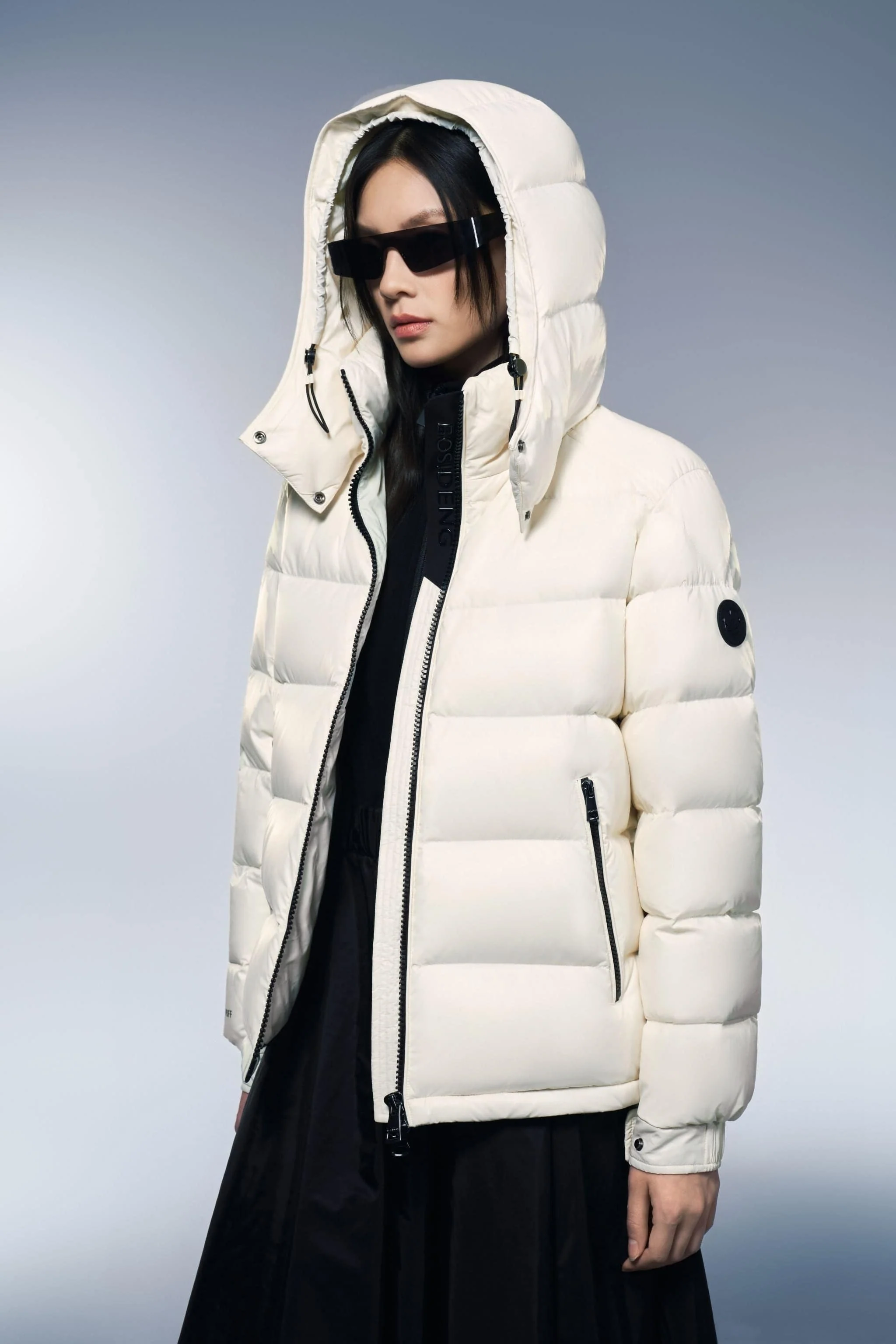 Goose Down Puffer With Hood 110 - Image 14