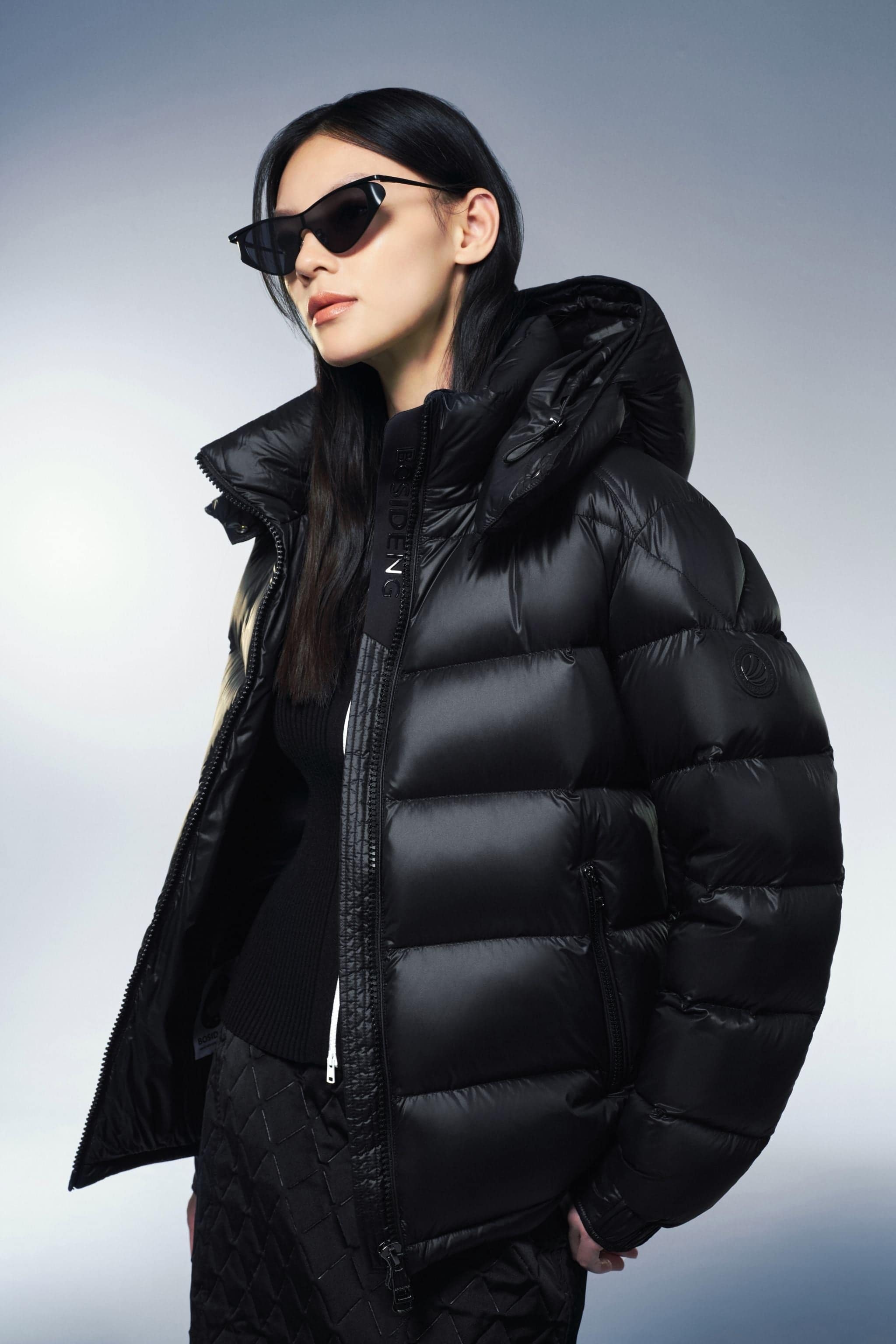 Goose Down Puffer With Hood 110 - Image 2