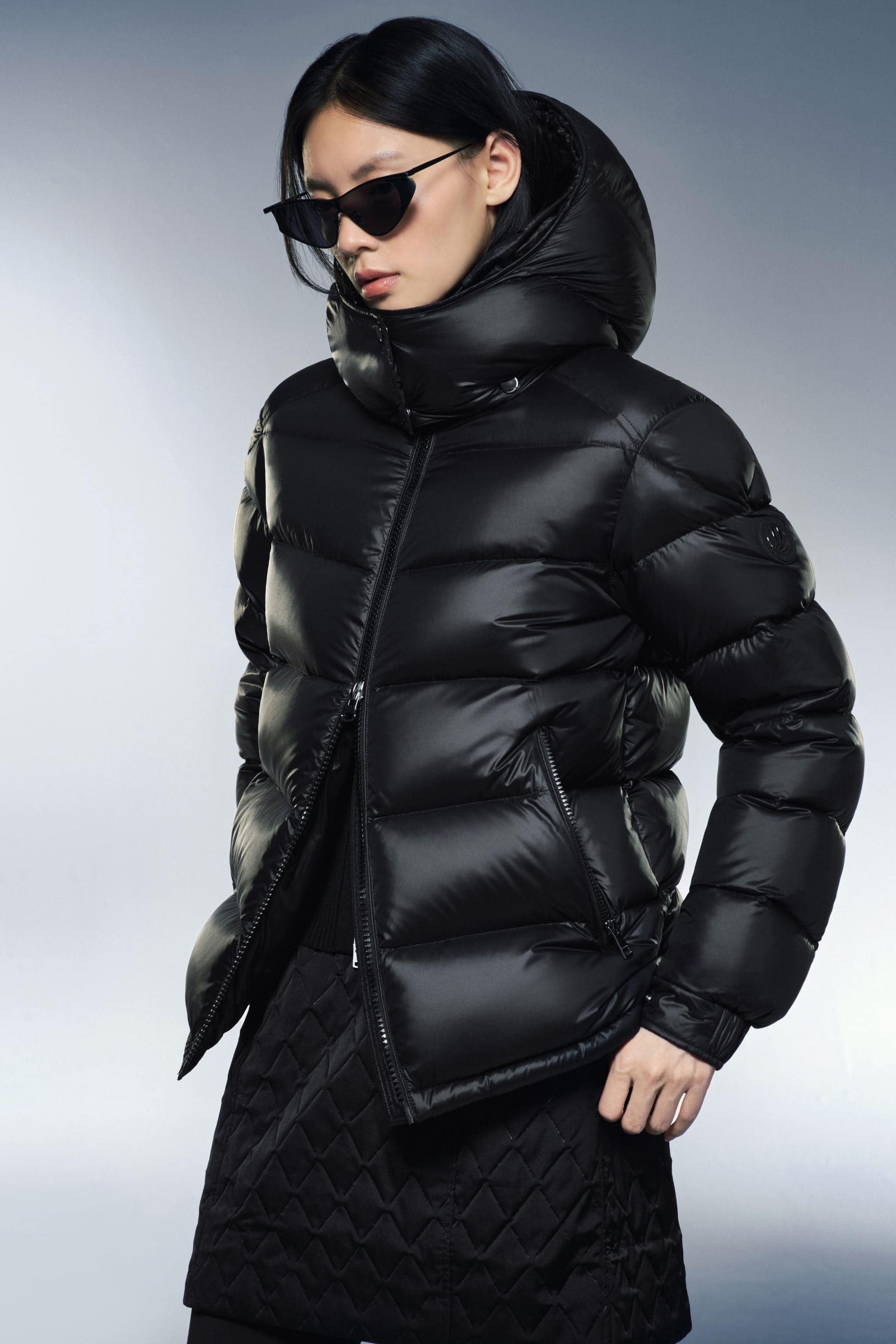 Goose Down Puffer With Hood 110 - Image 4