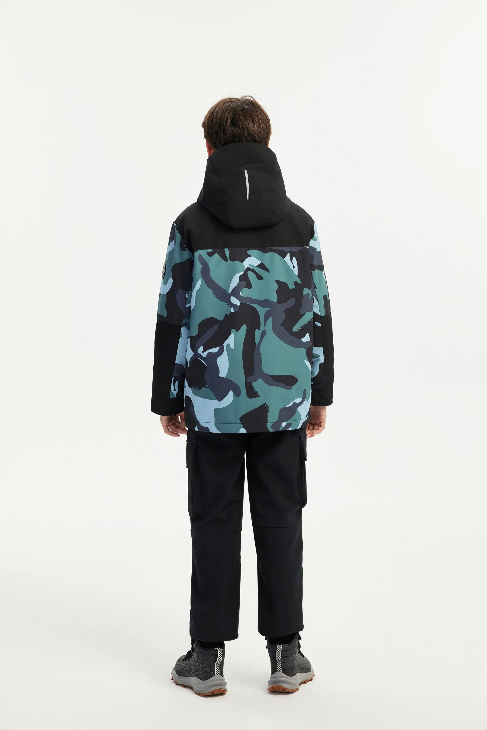 Kid's 3 in 1 Waterproof Hoody Down Jacket - Image 3
