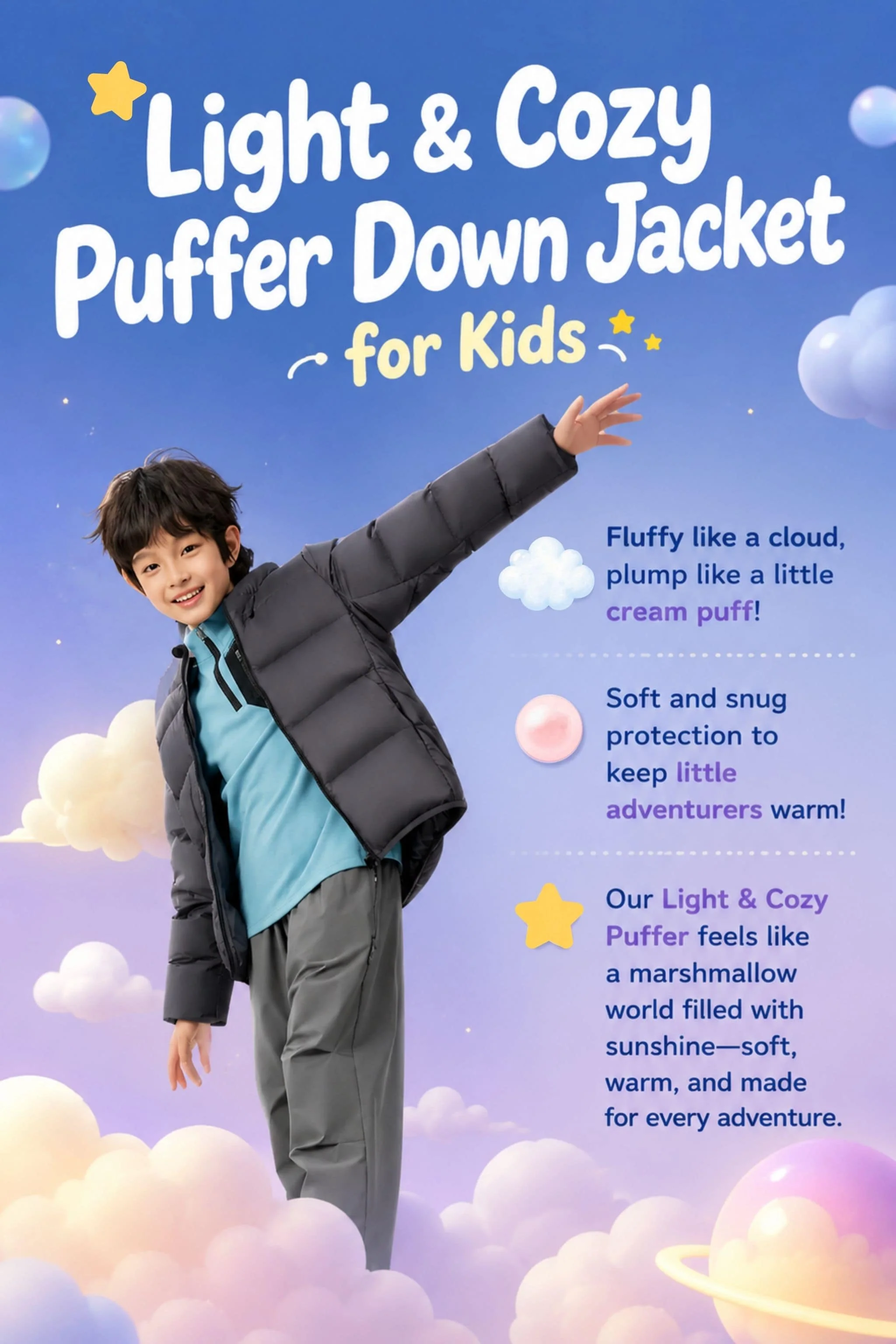 Kid's Everyday Down Jacket 3550 - Image 5