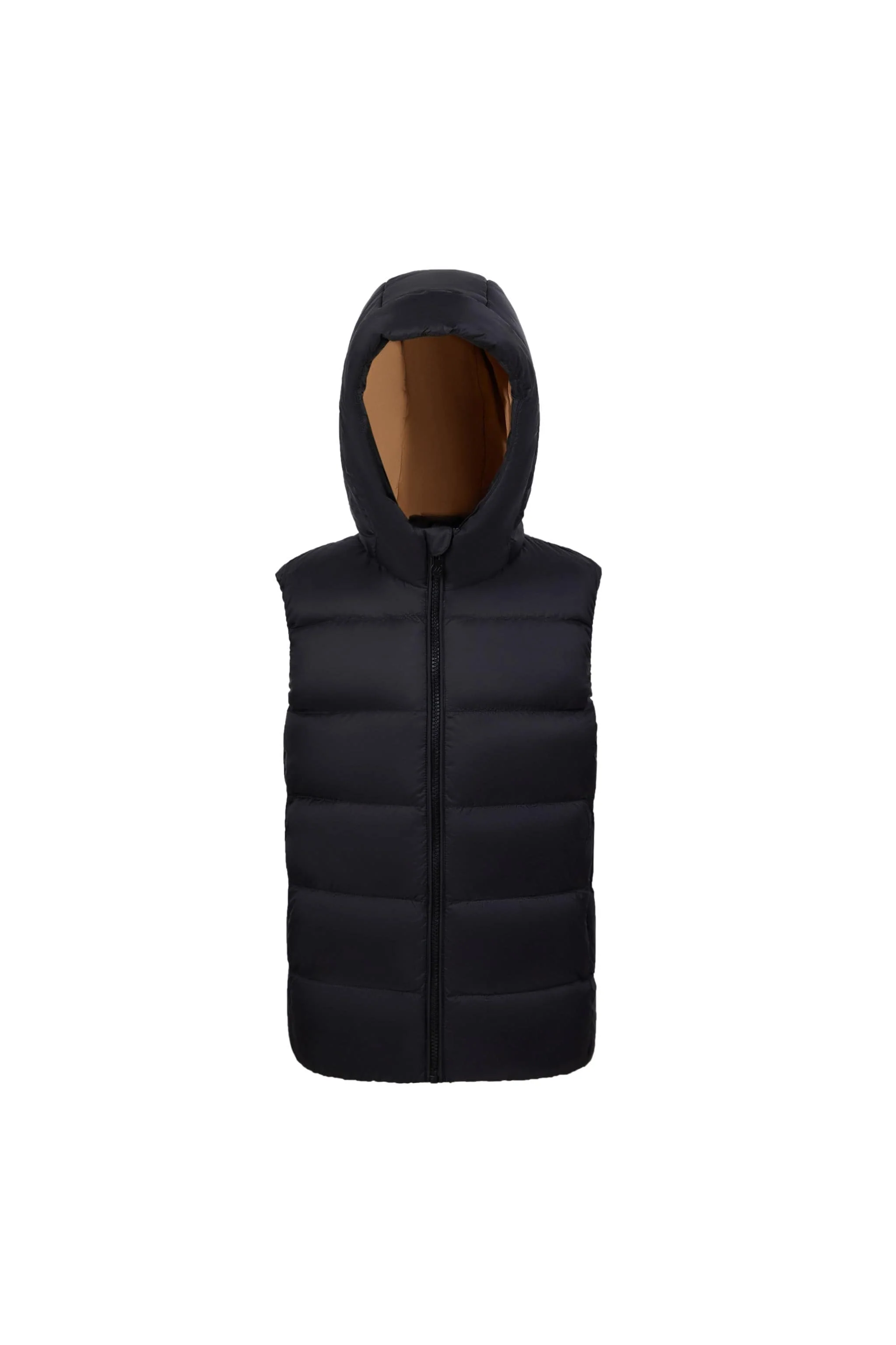 Kid's Hooded Down Gilet - Image 11