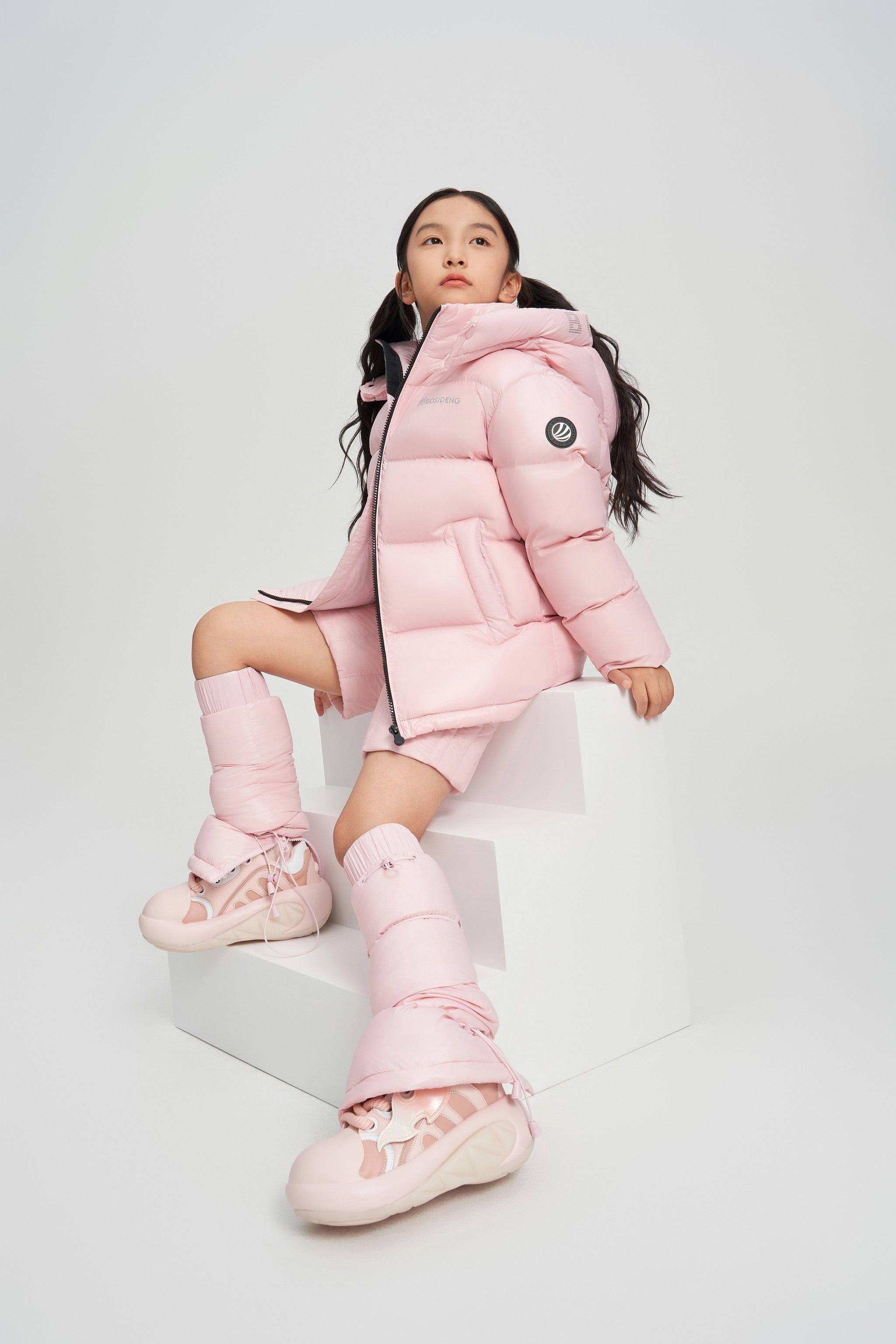 Kid's Hooded Puffer - Image 9