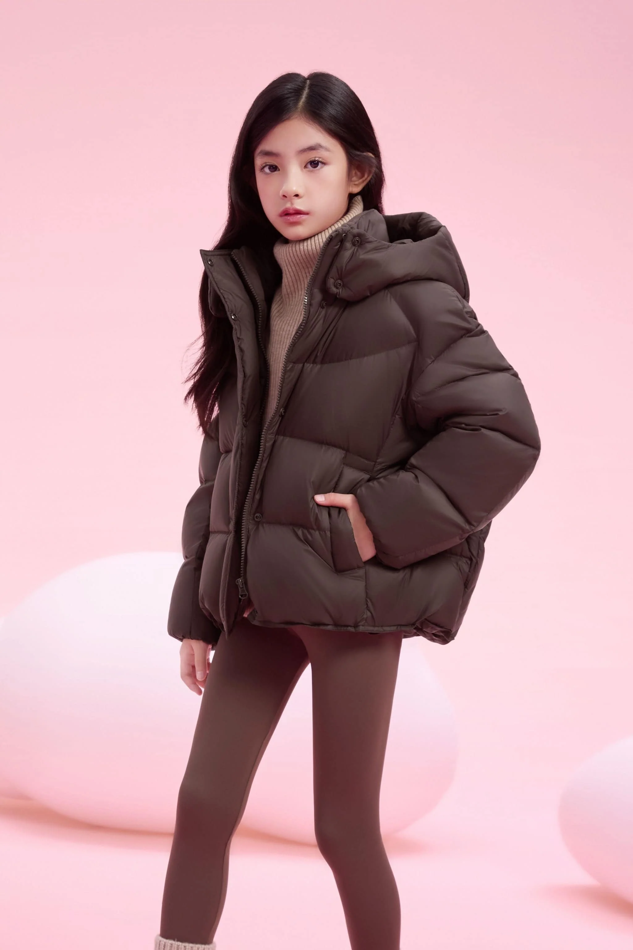 Kid's Short Down Puffer 102 - Image 12