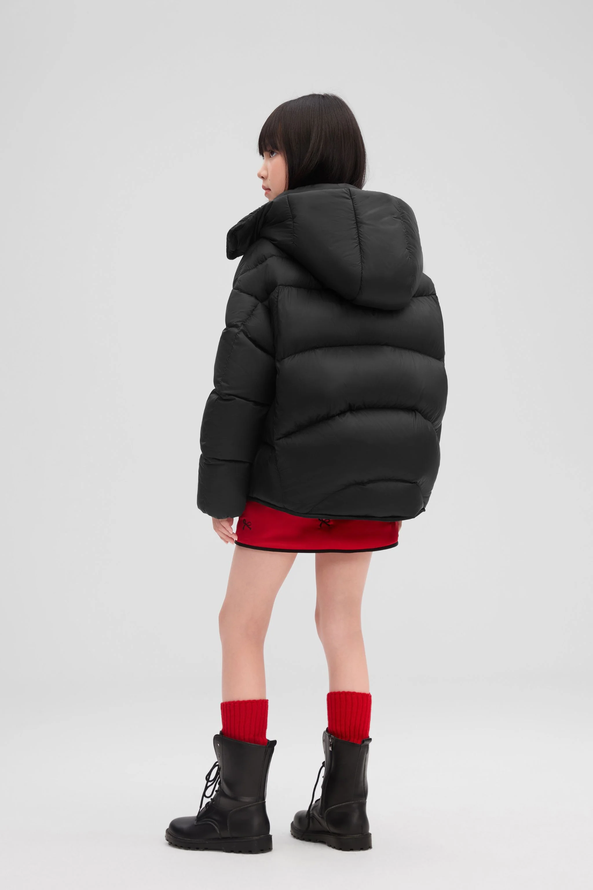 Kid's Short Down Puffer 102 - Image 5