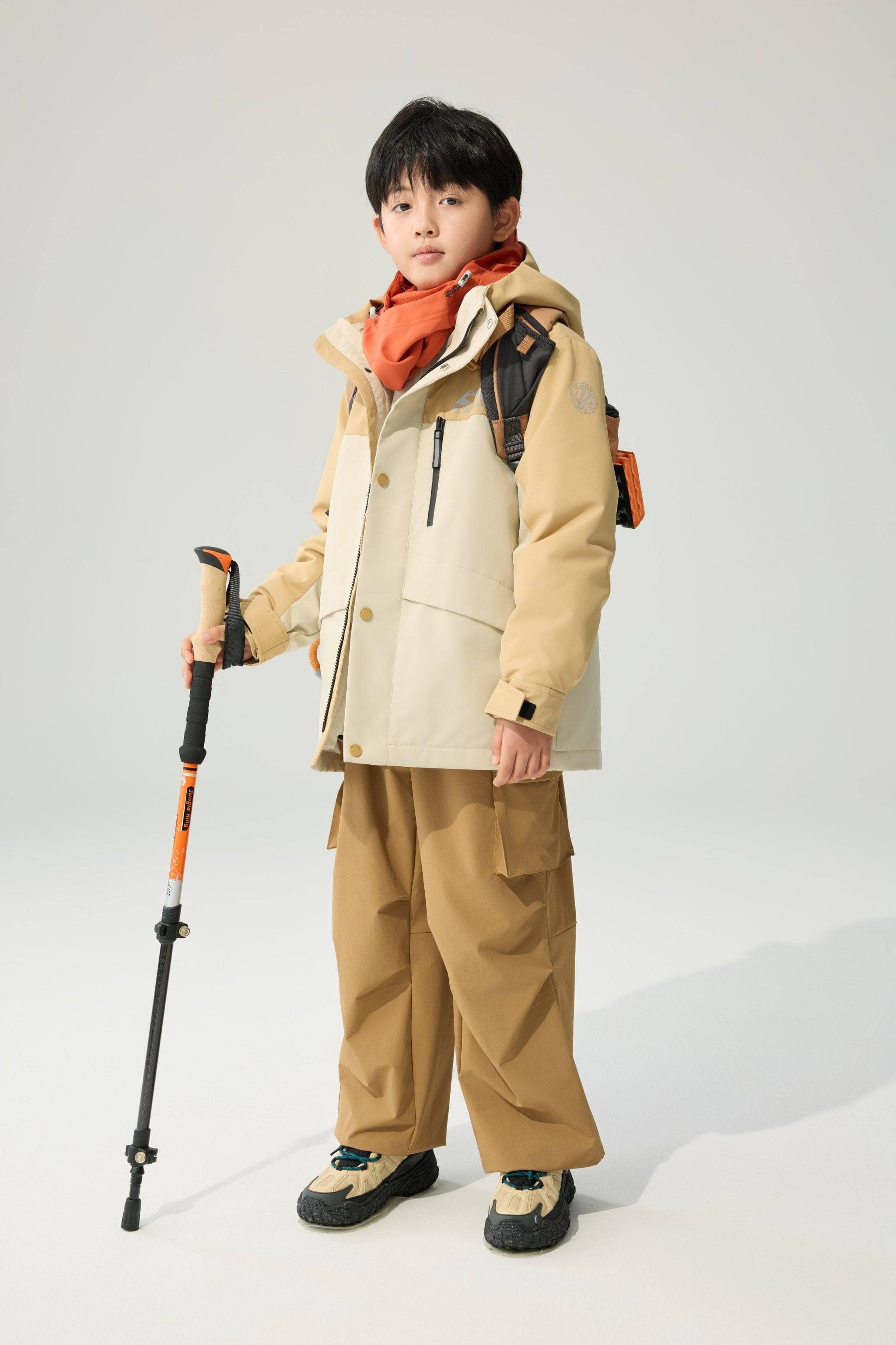 Kid's Three In One All Weather Down Jacket With Hood 1340 - Image 14
