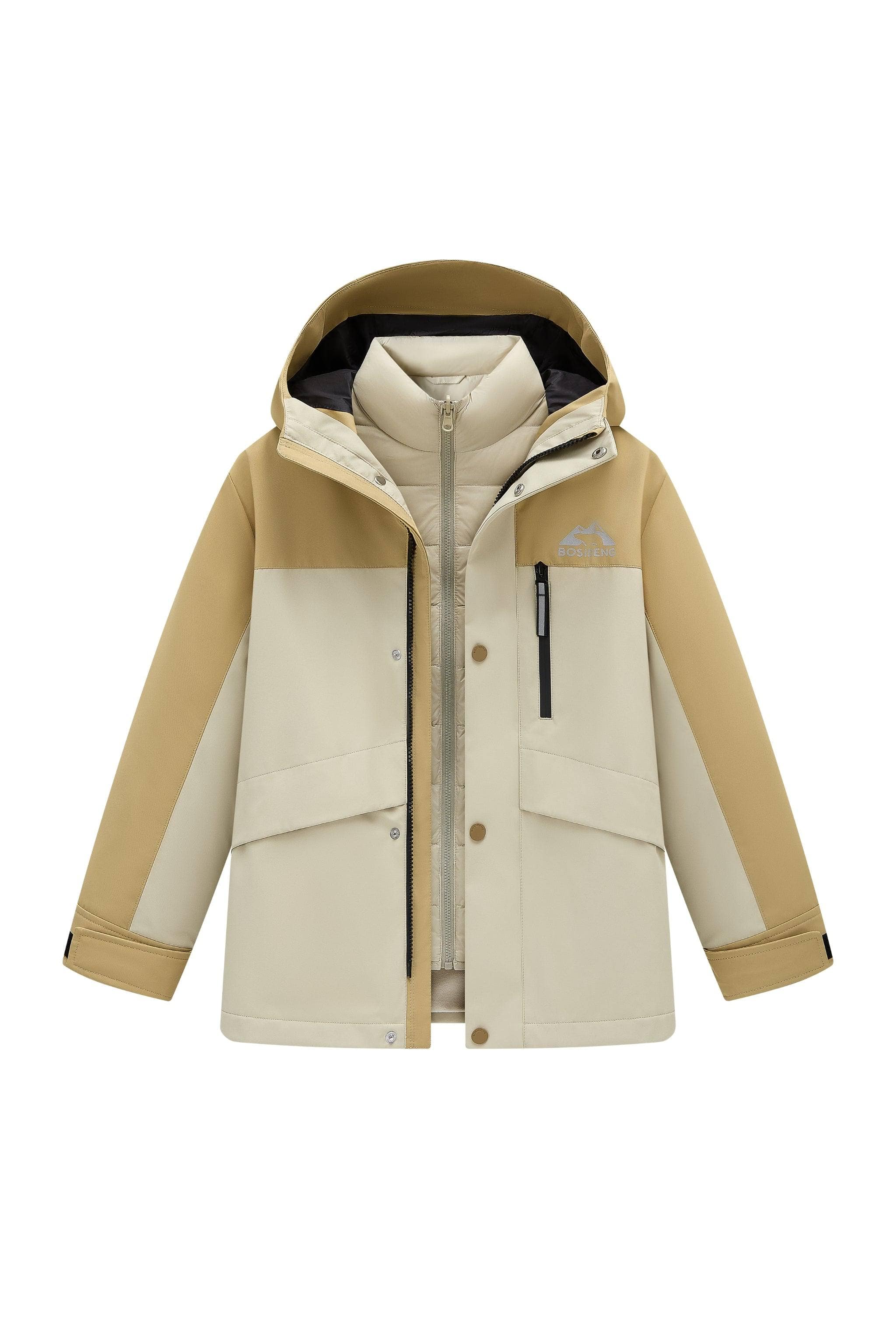 Kid's Three In One All Weather Down Jacket With Hood 1340 - Image 19