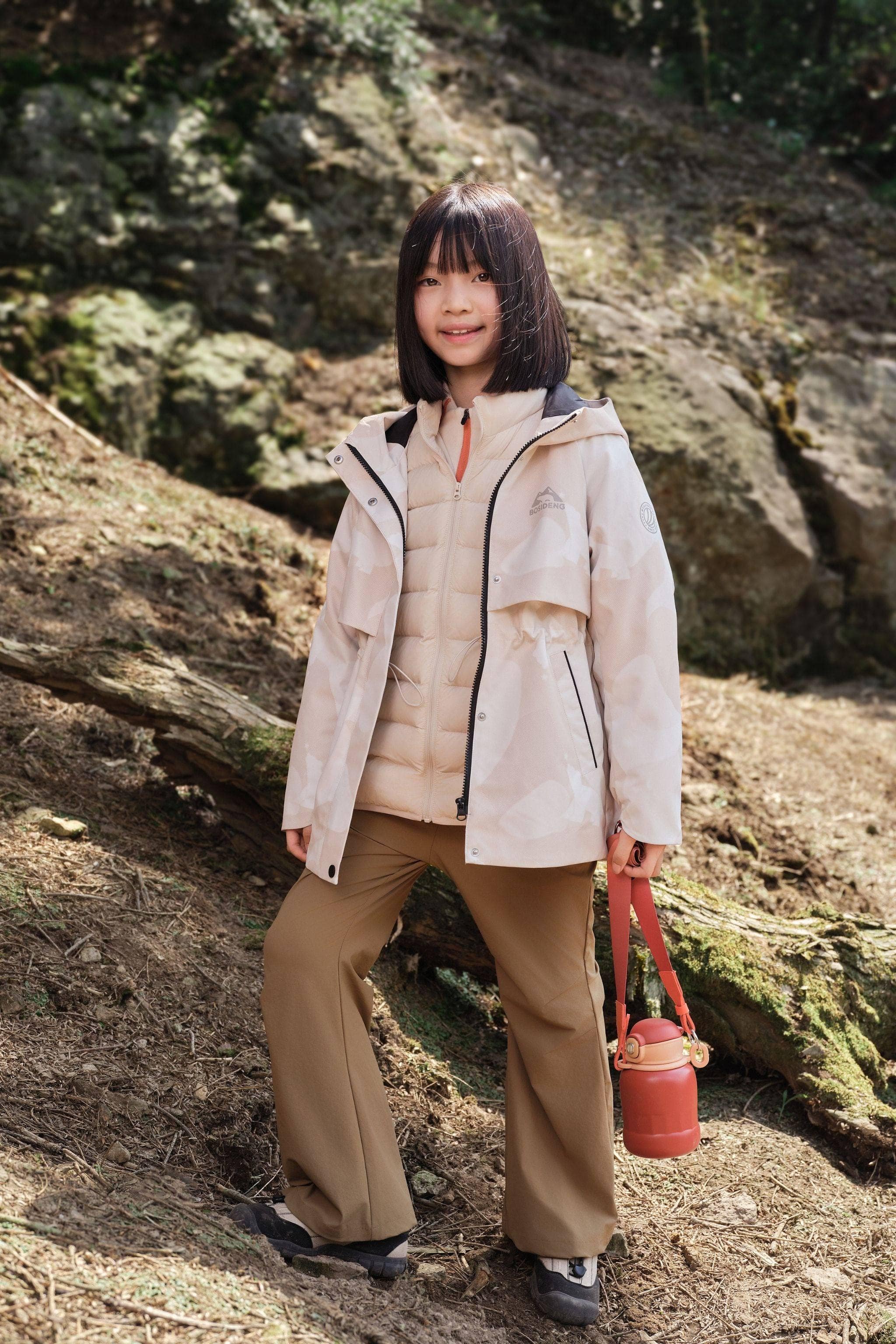 Kid's 3-in-1 All Weather Down Jacket With Hood 1342 - Image 12