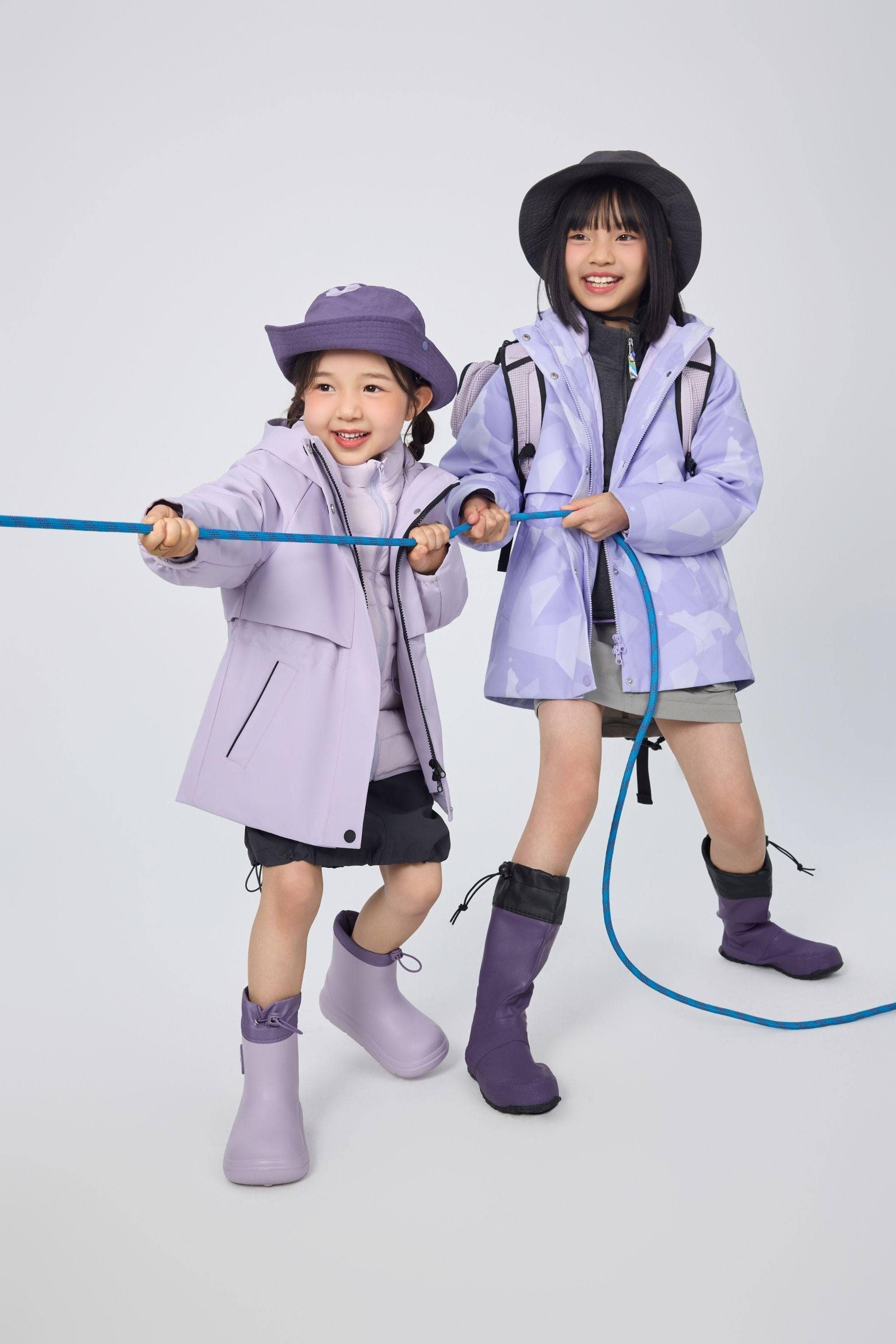 Kid's 3-in-1 All Weather Down Jacket With Hood 1342 - Image 6
