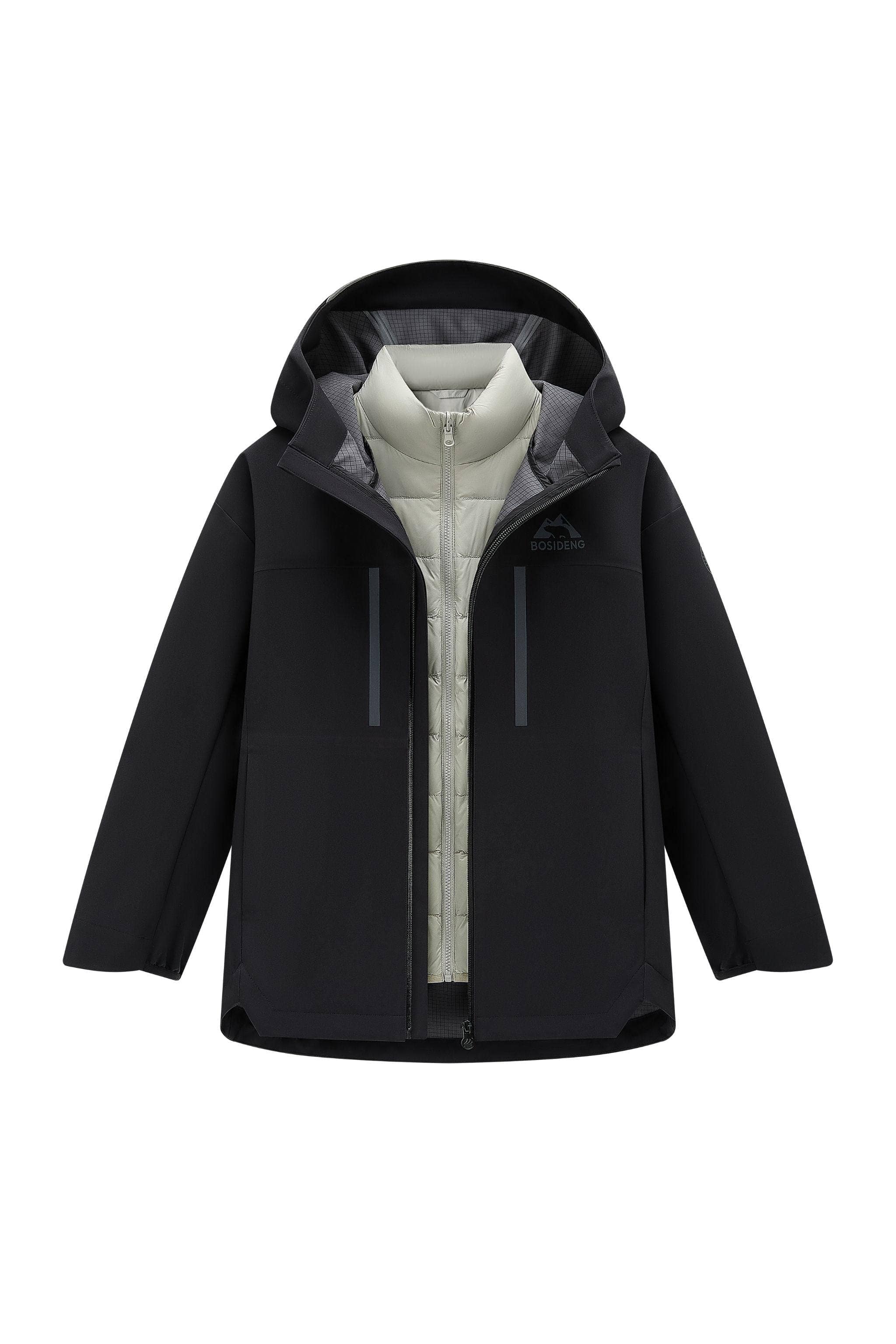 Kid's 3-in-1 All Weather Down Jacket With Hood 1350 - Image 7