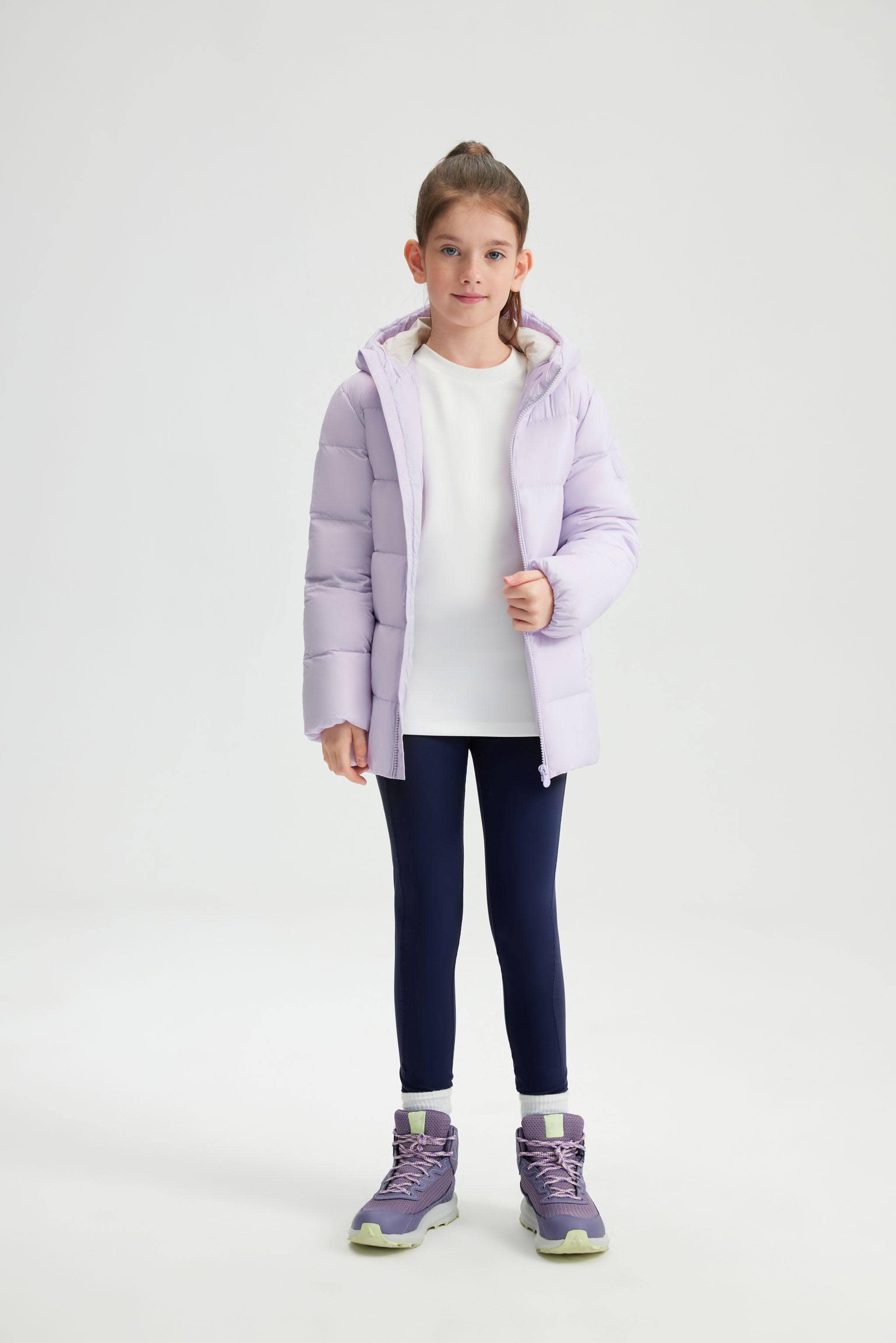 Kid's Down Jacket With Hood - Image 11