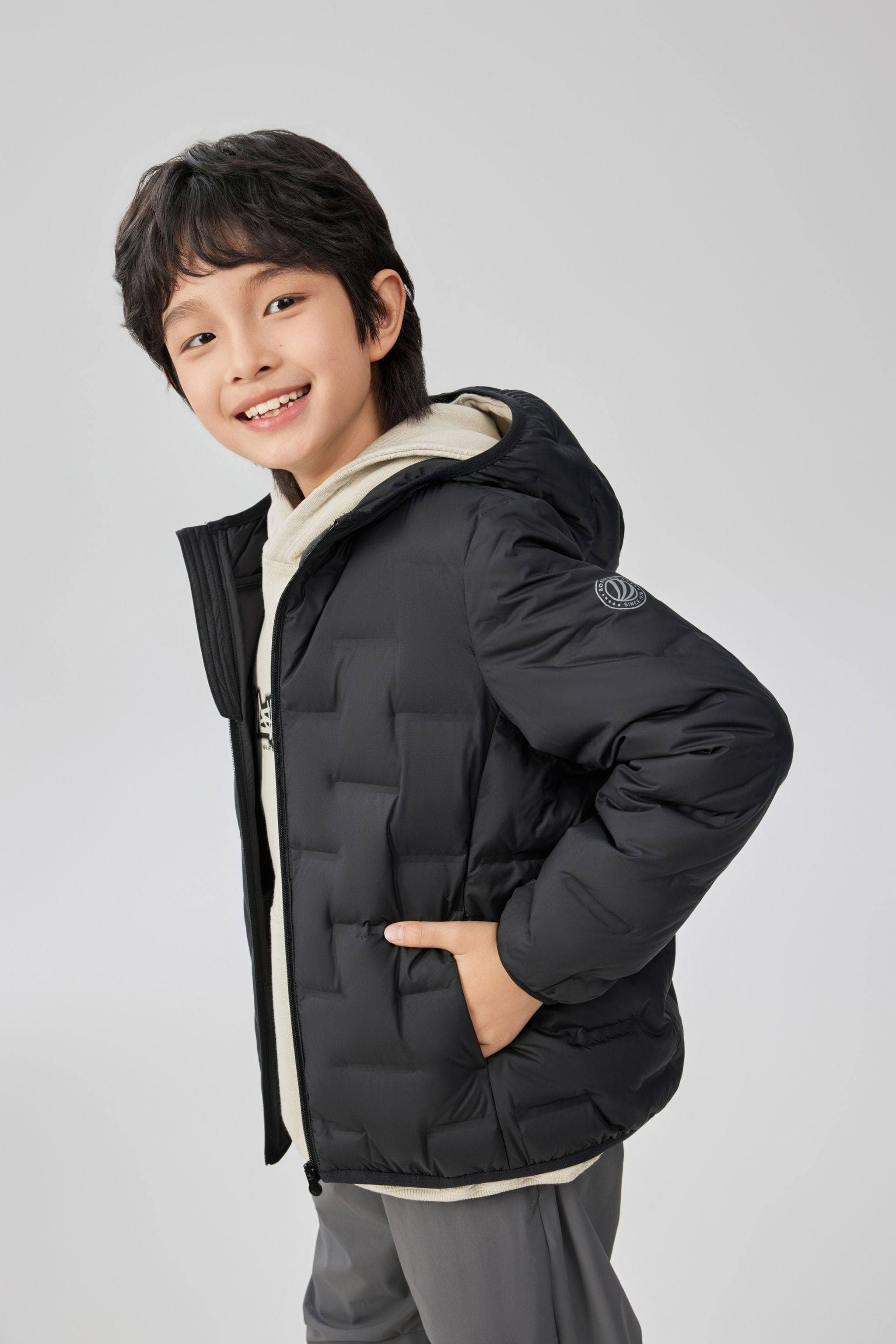 Kid's Versatile Layering Down Jacket With Hood 5040 - Image 14
