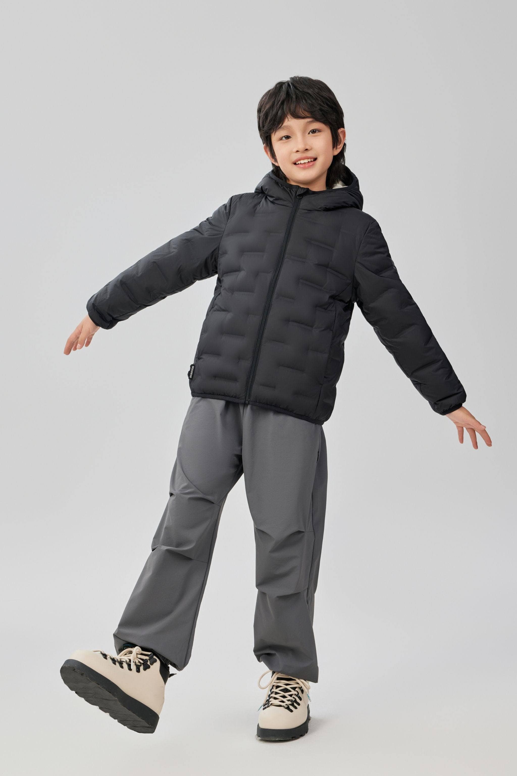 Kid's Versatile Layering Down Jacket With Hood 5040 - Image 15