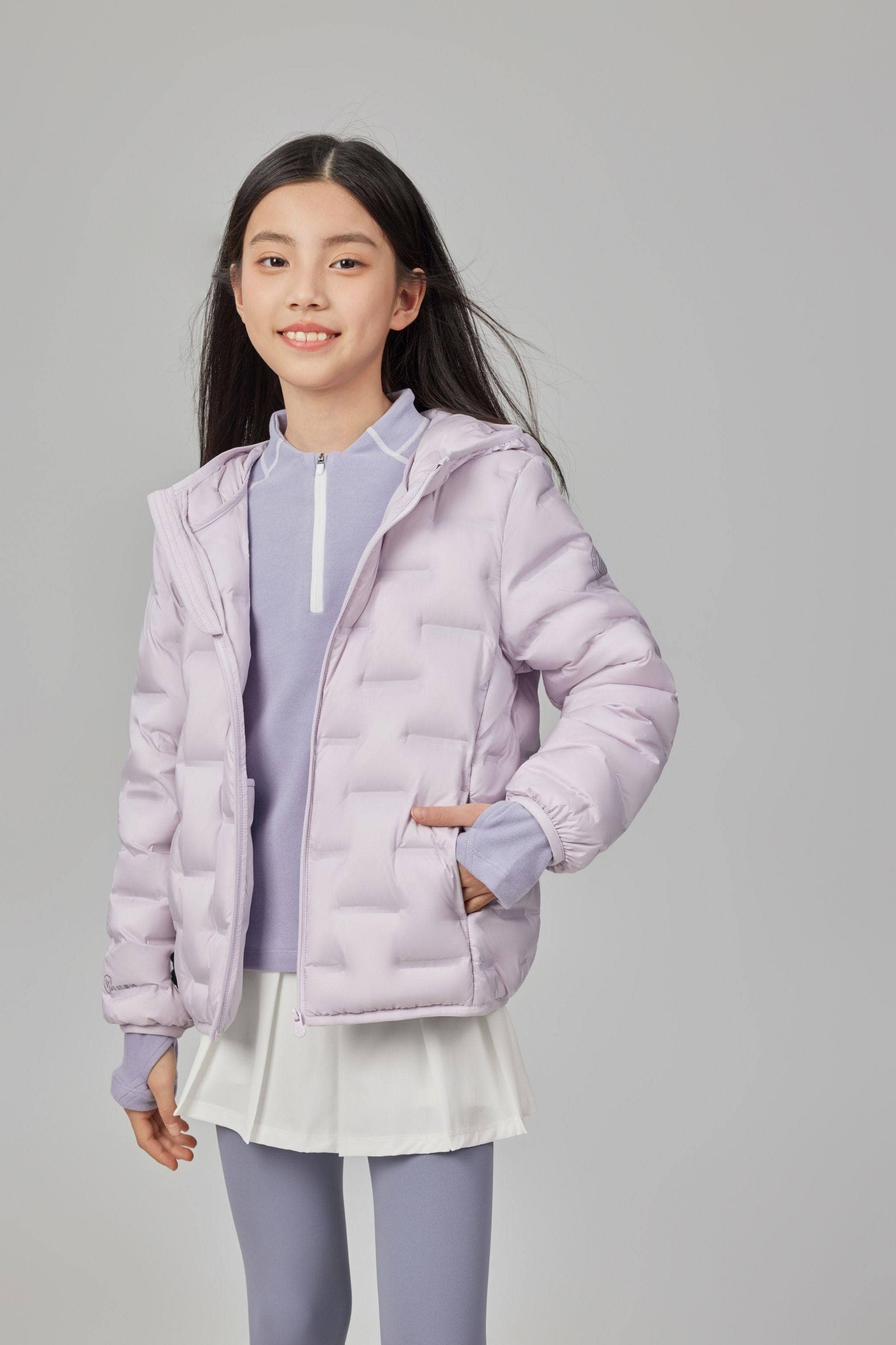 Kid's Versatile Layering Down Jacket With Hood 5040 - Image 19