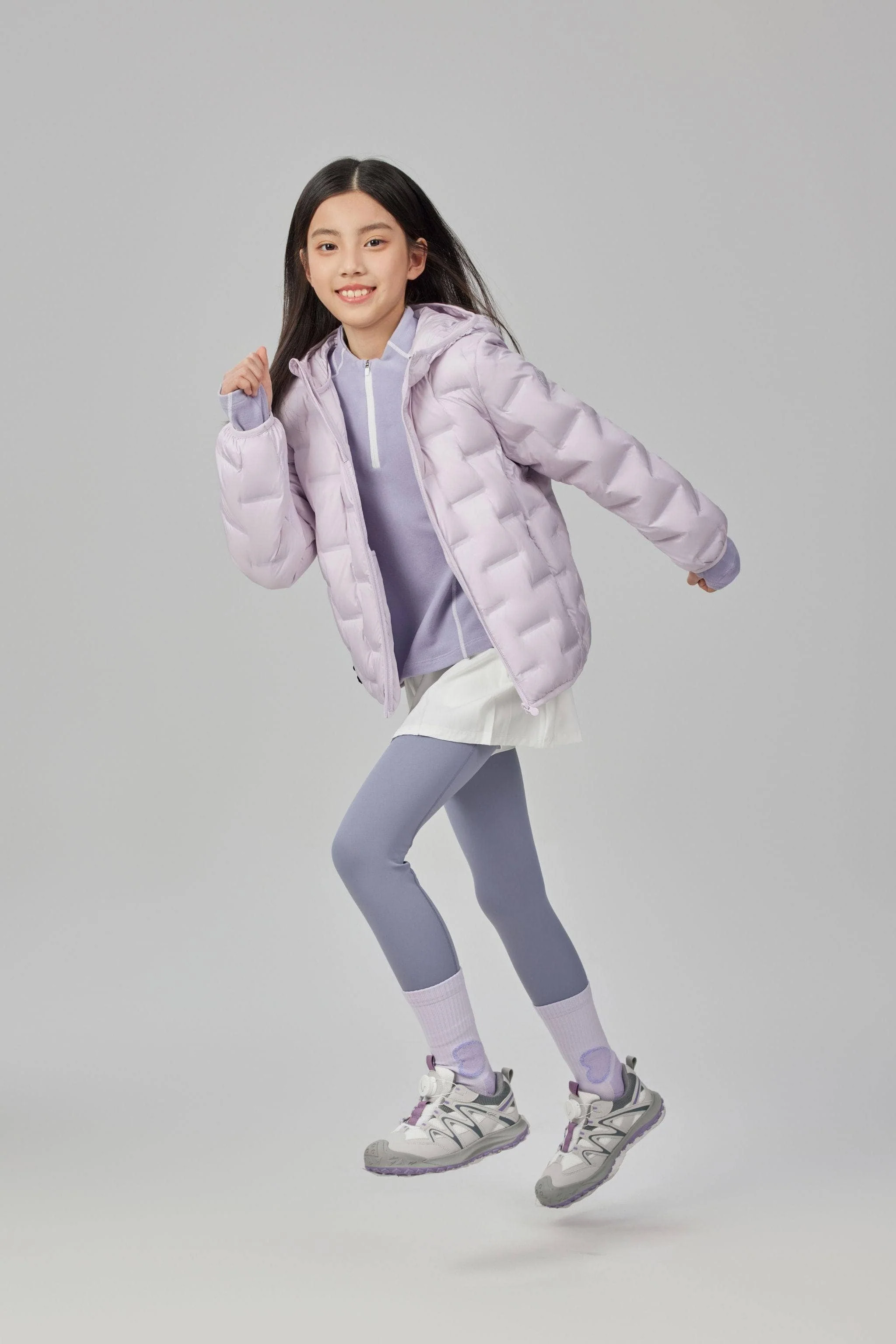 Kid's Versatile Layering Down Jacket With Hood 5040 - Image 22