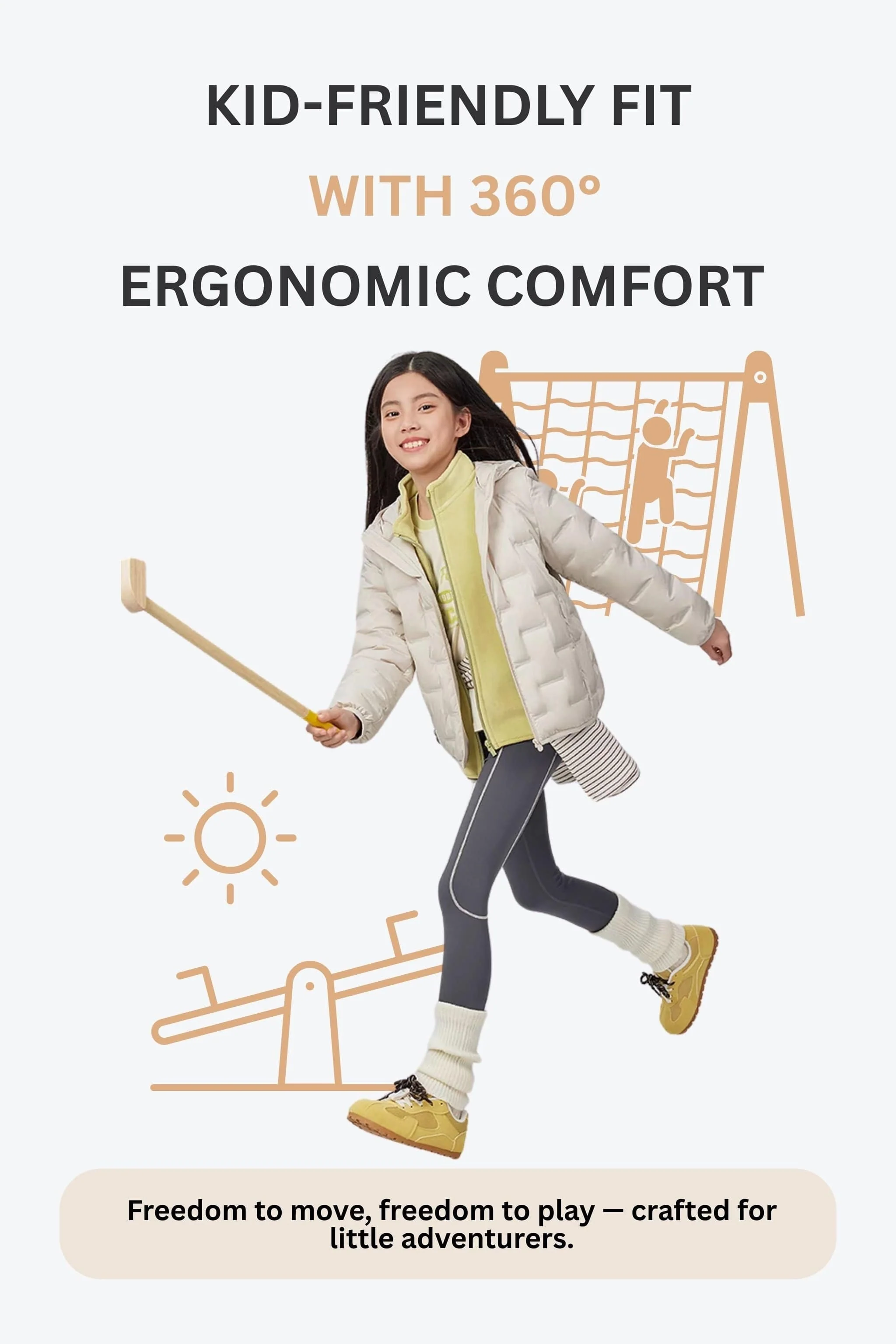 Kid's Versatile Layering Down Jacket With Hood 5040 - Image 7