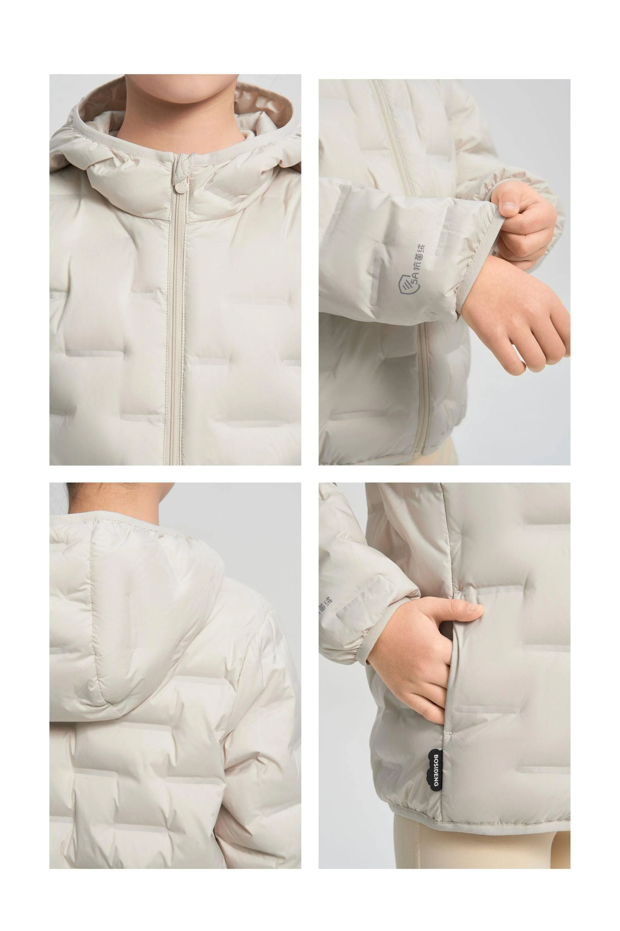 Kid's Versatile Layering Down Jacket With Hood 5040 - Image 9