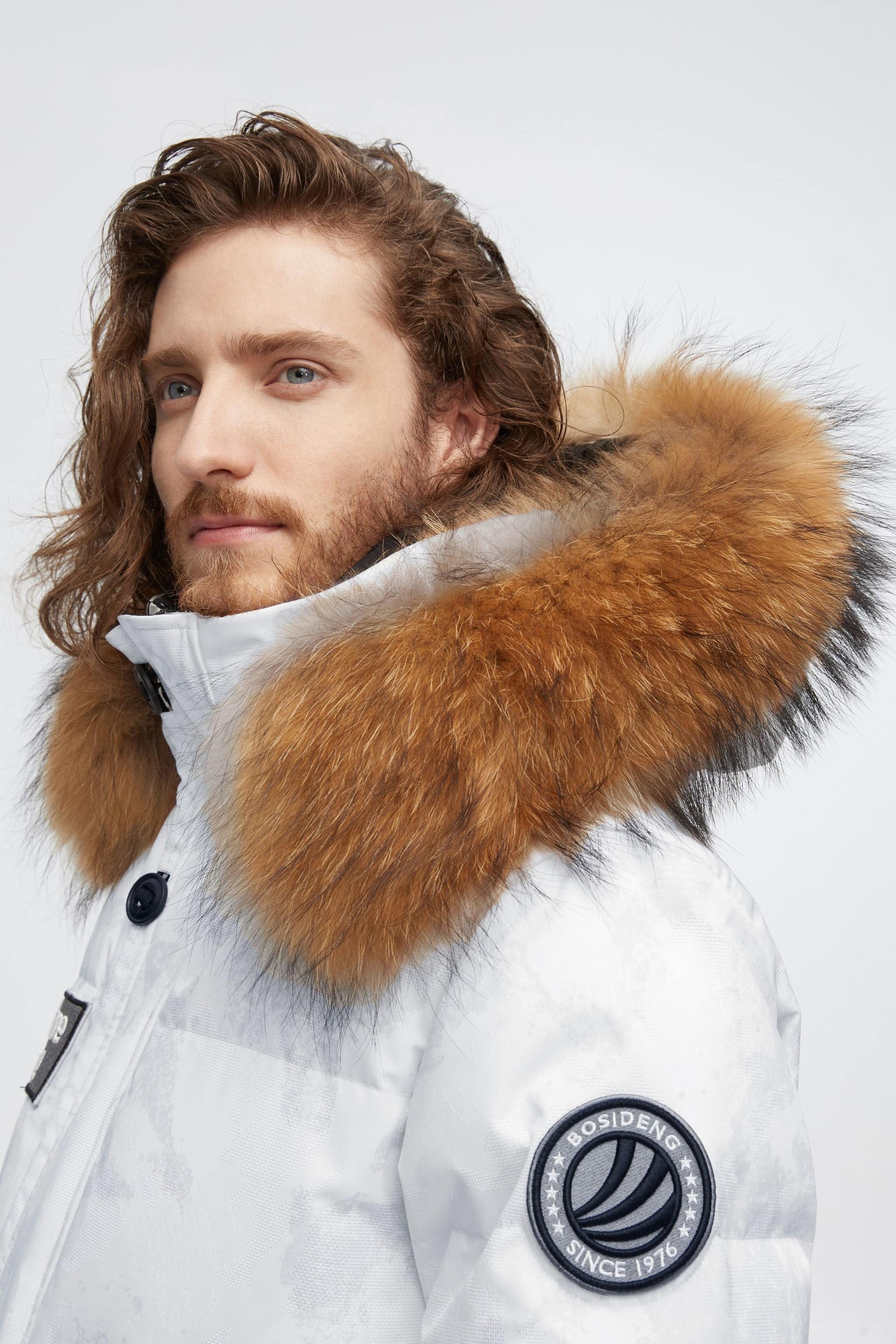 Long Goose Down Jacket With Hood - Image 12