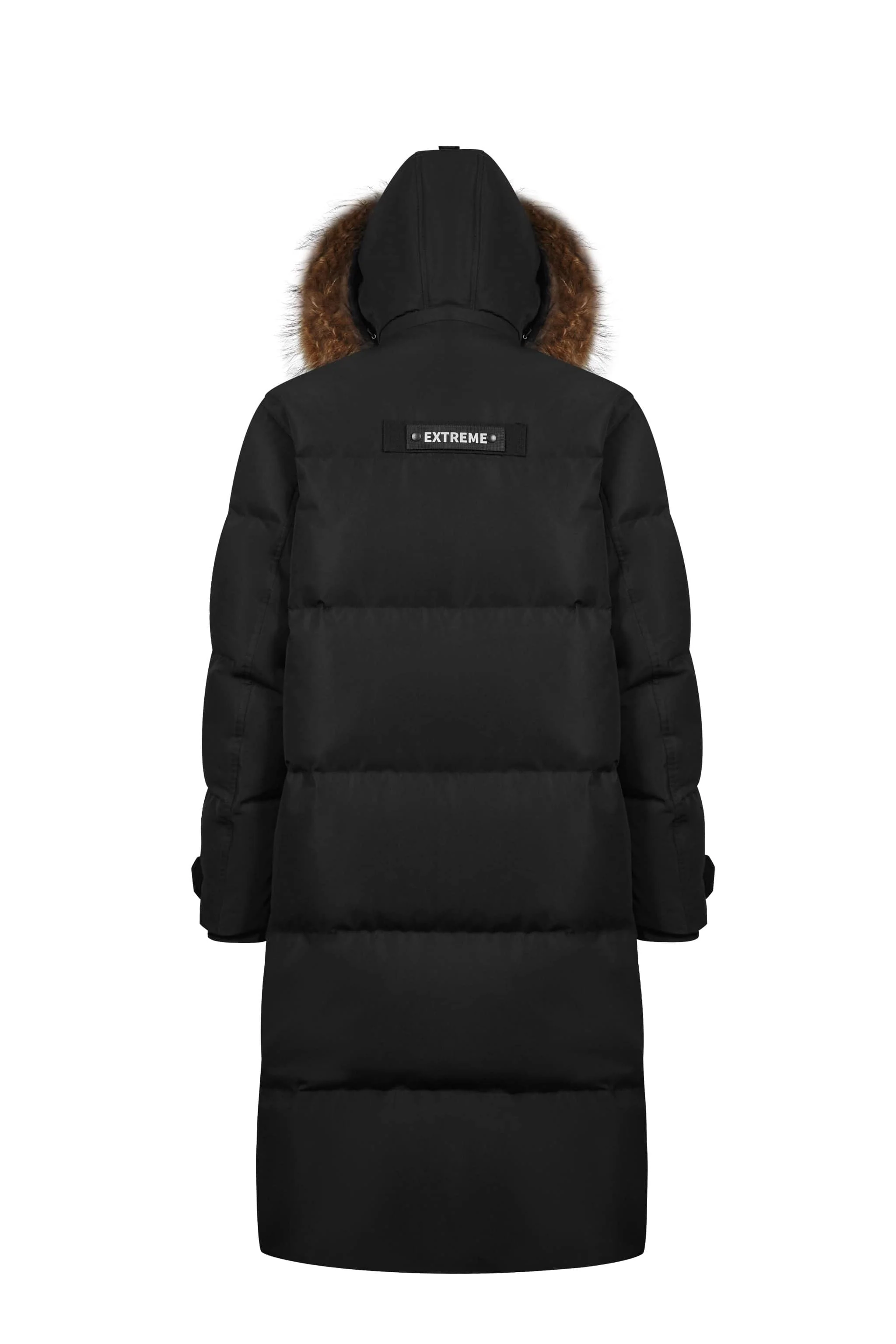 Long Goose Down Jacket With Hood - Image 7