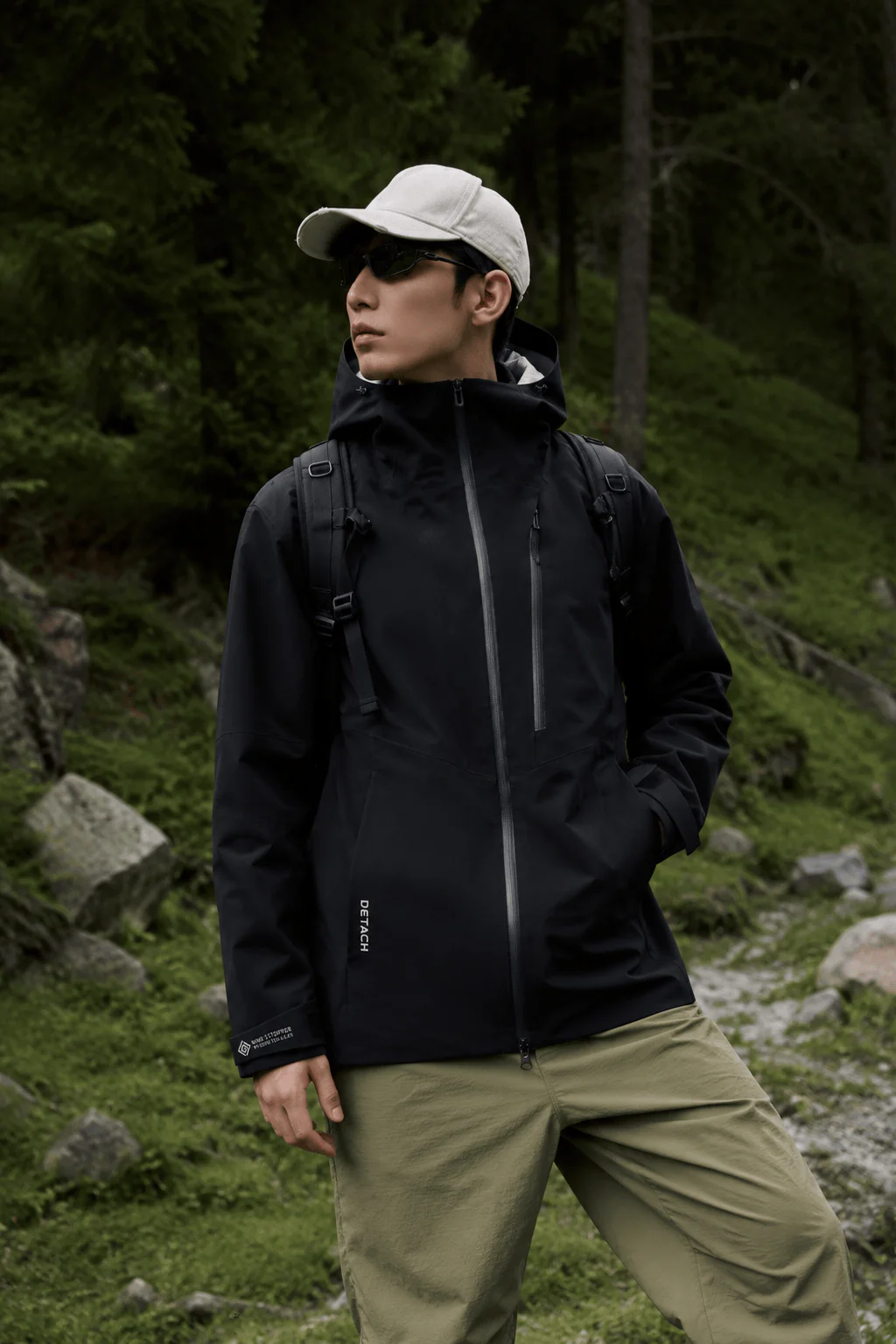 DIBIAN Detach 3 in 1 Goose Down Jacket - Image 16