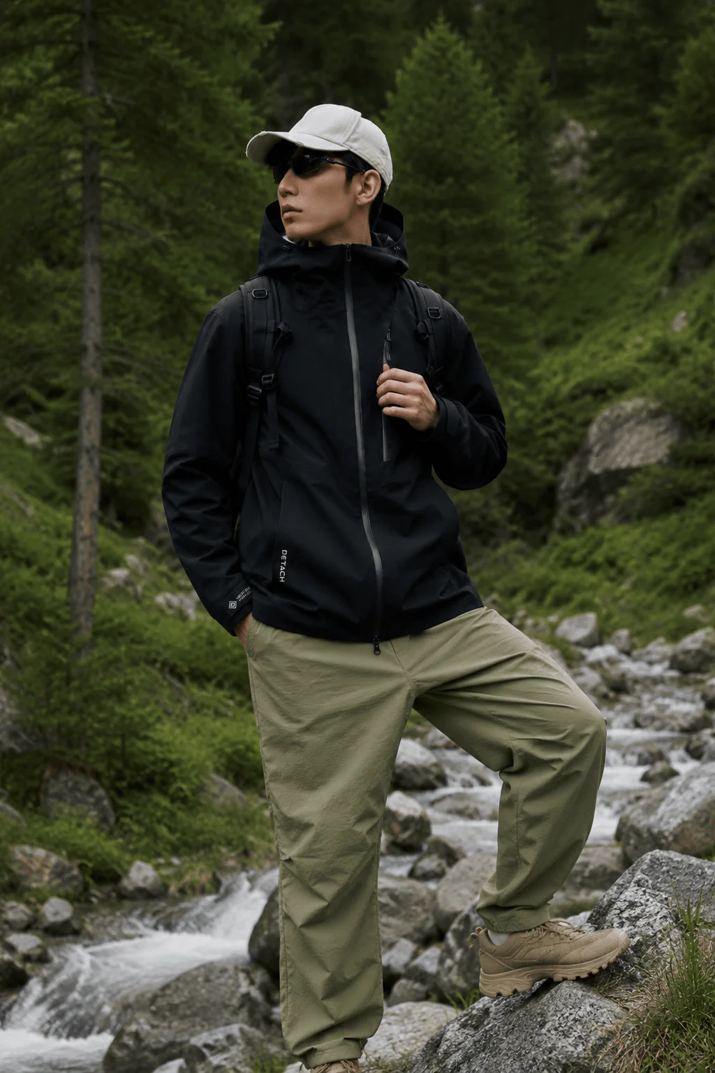 DIBIAN Detach 3 in 1 Goose Down Jacket - Image 17