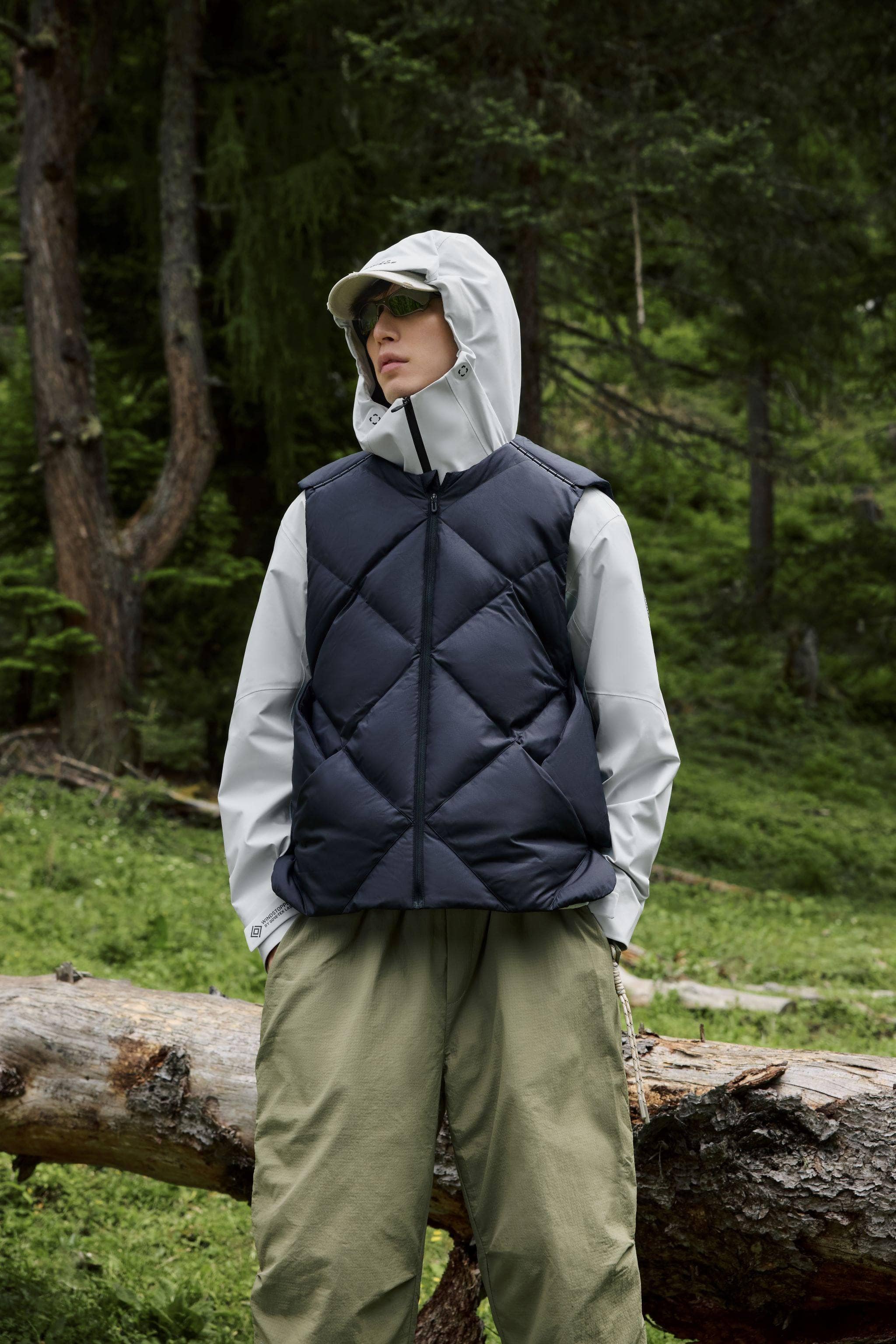DIBIAN Detach 3 in 1 Goose Down Jacket - Image 3