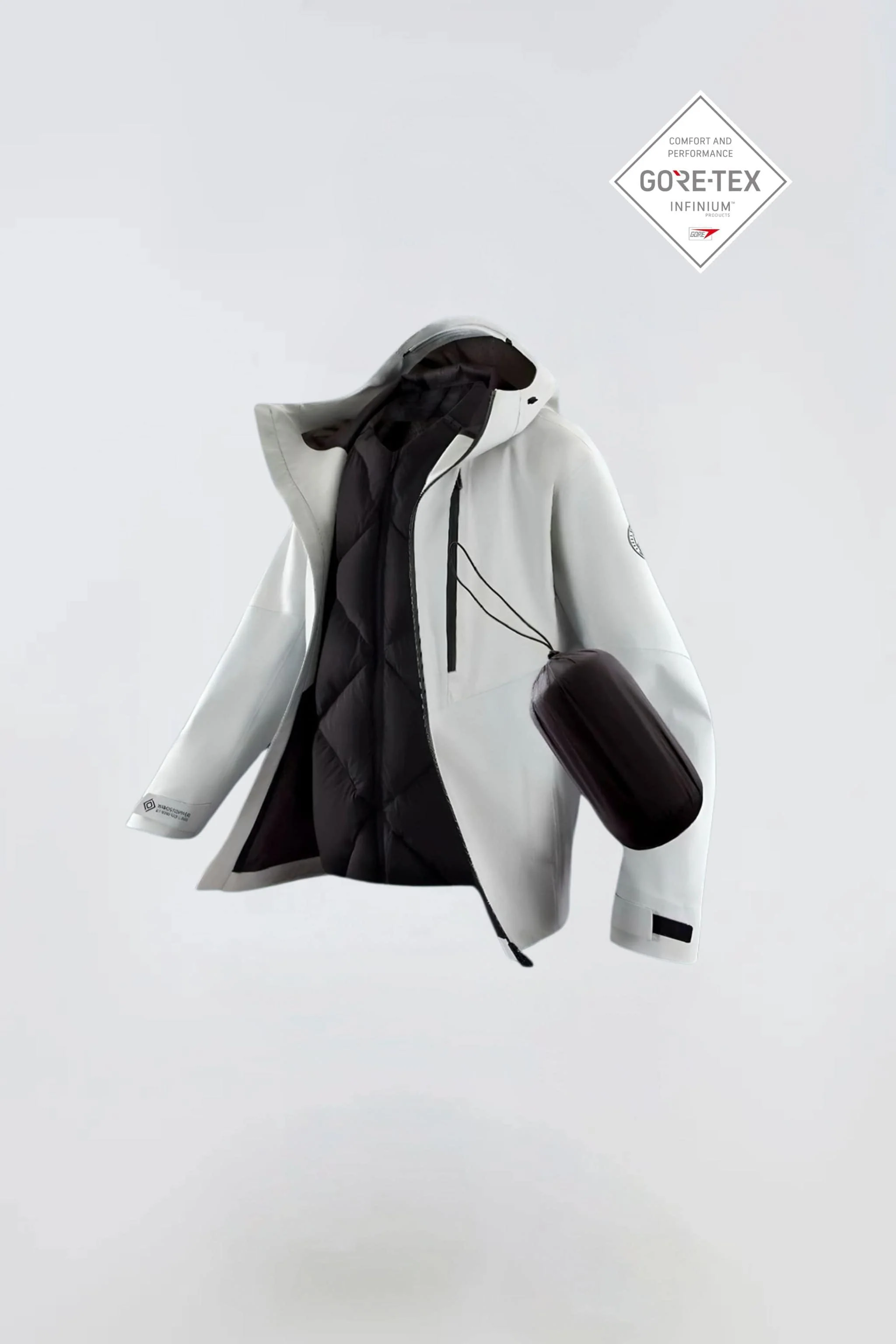 DIBIAN Detach 3 in 1 Goose Down Jacket - Image 5