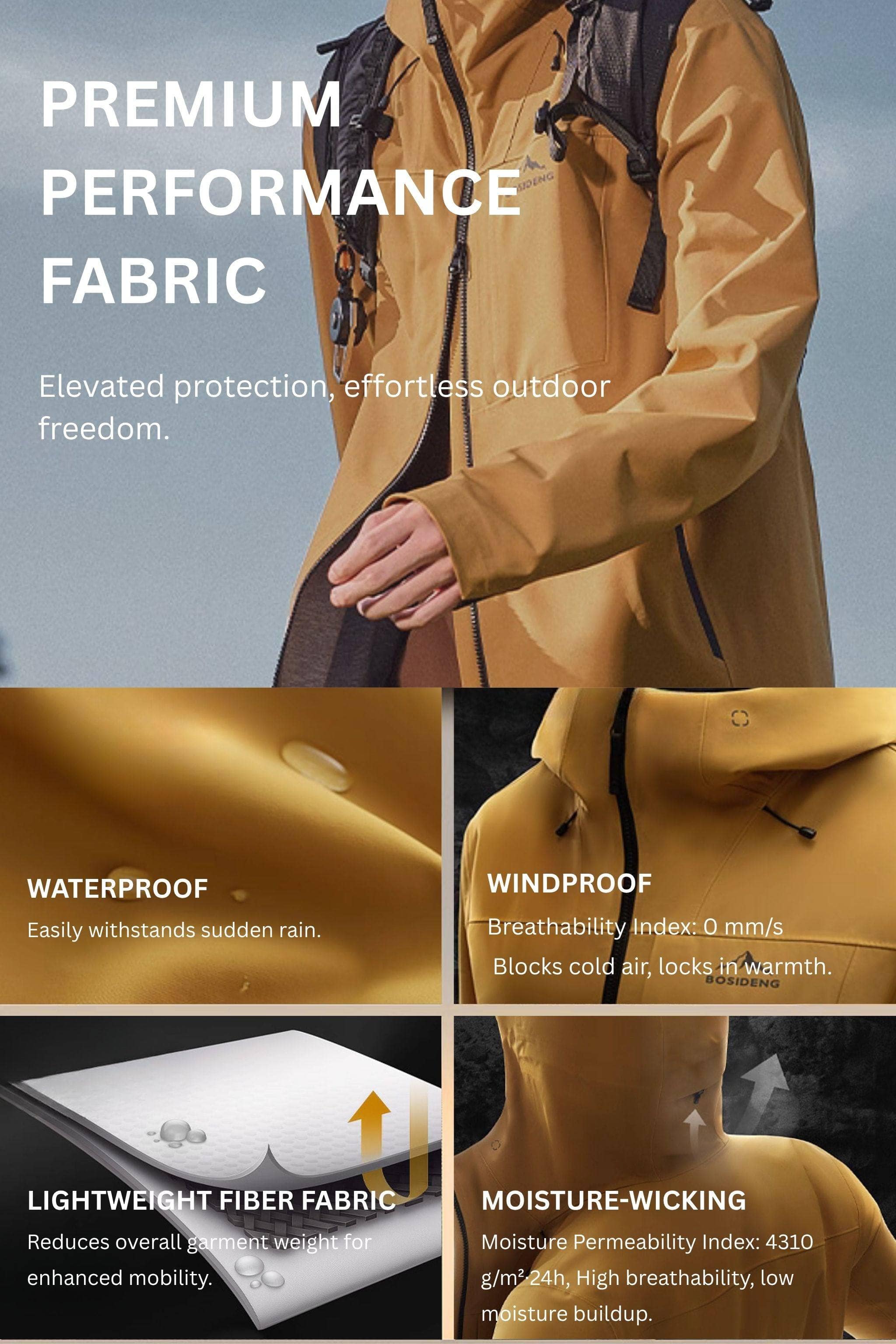 All Weather Goose Down Jacket 1330 - Image 12