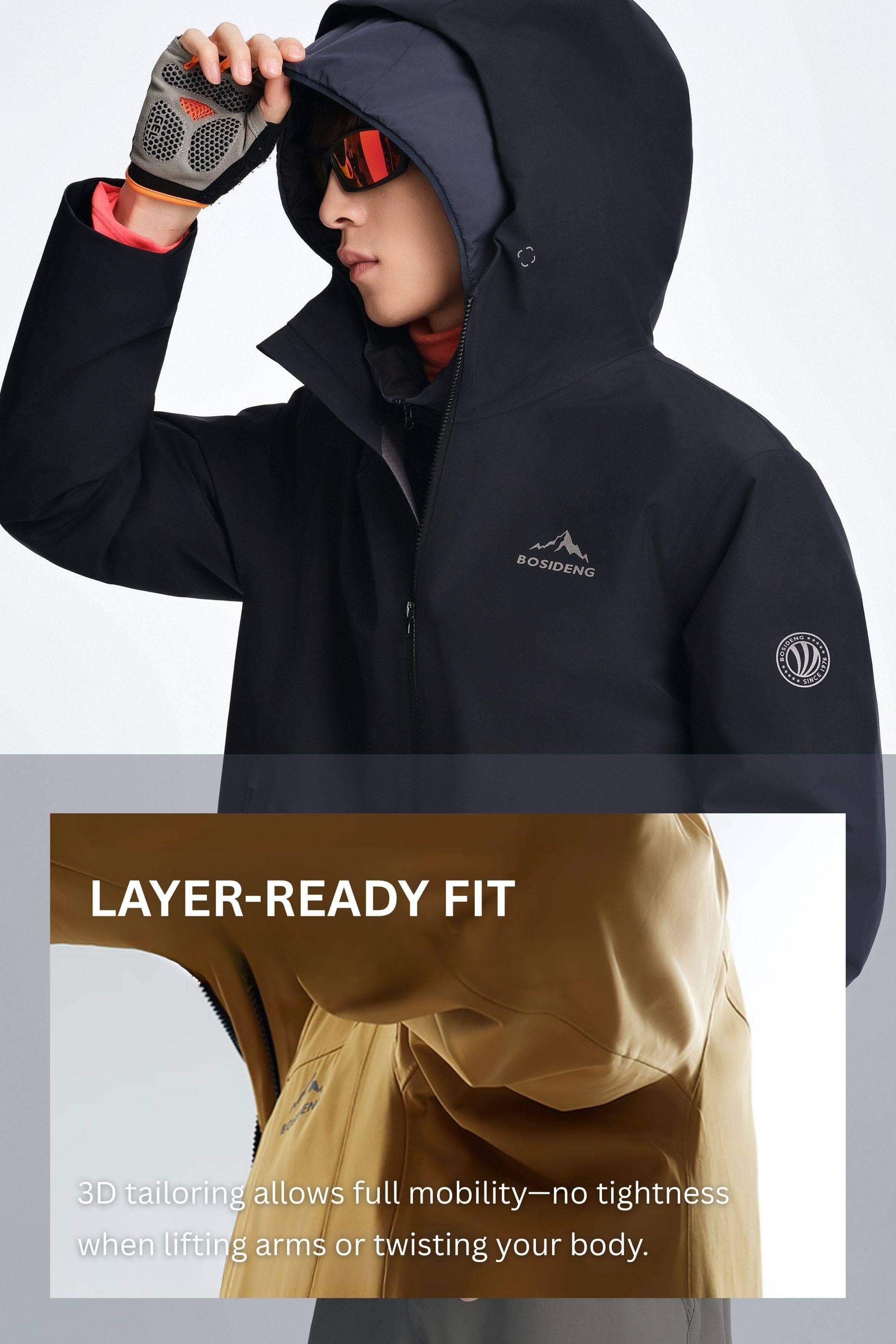 Men's All Weather Goose Down Jacket 1323 - Image 11